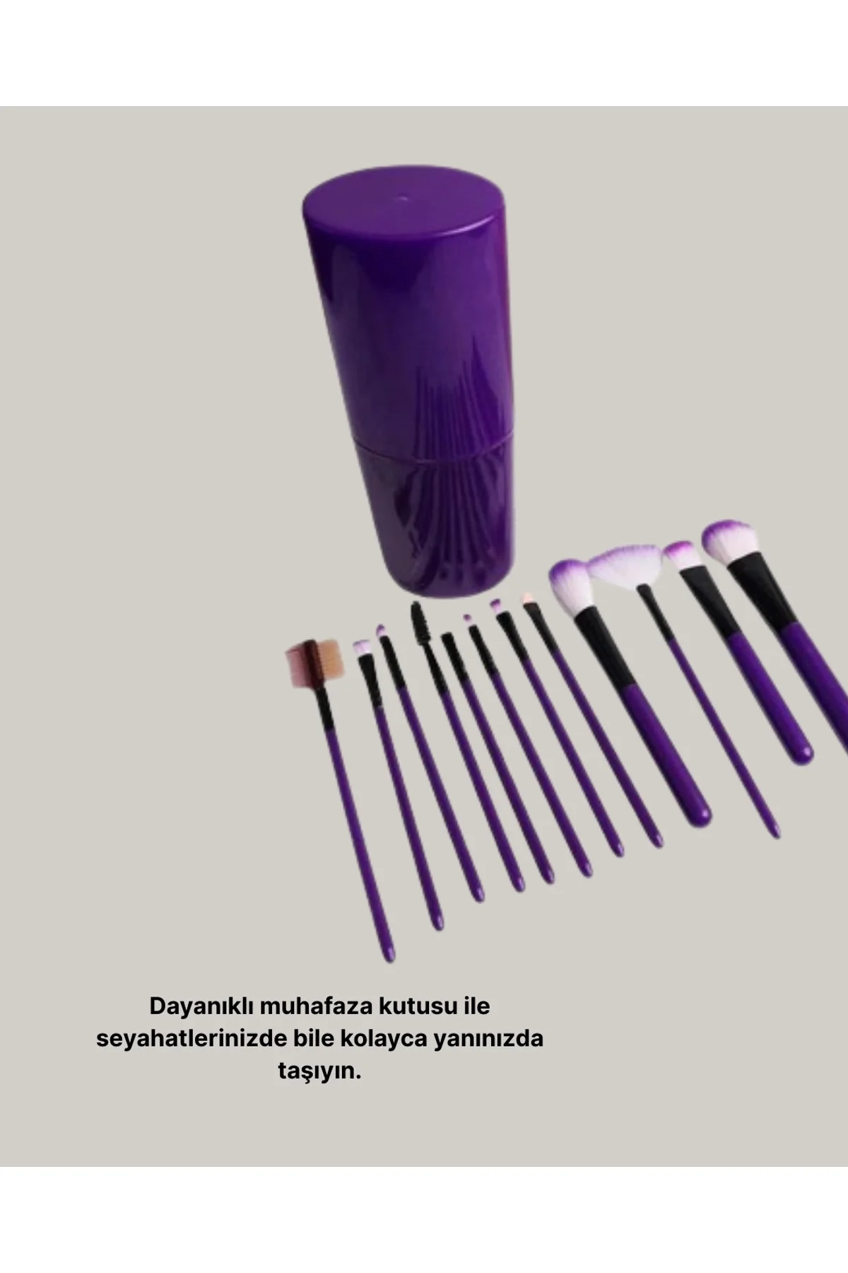 12’li Profesyonel Makyaj Fırça Seti Ultra Yumuşak Sen Kıllı - Just Cheap Store Görsel 4