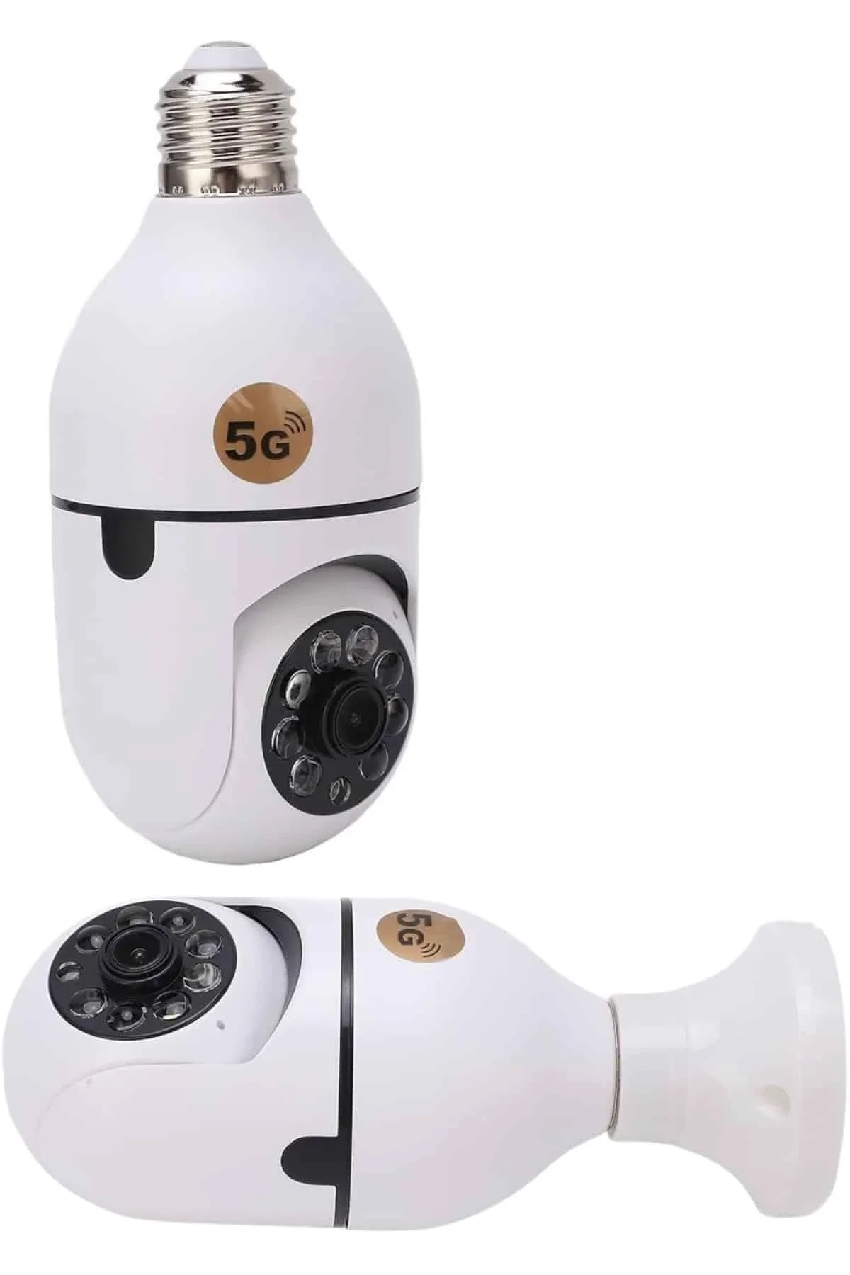 Wifi Güvenlik Kamerası 360 Derece Dönebilen Harekete Duyarlı Gece Görüşlü Ampul - Just Cheap Store Görsel 3
