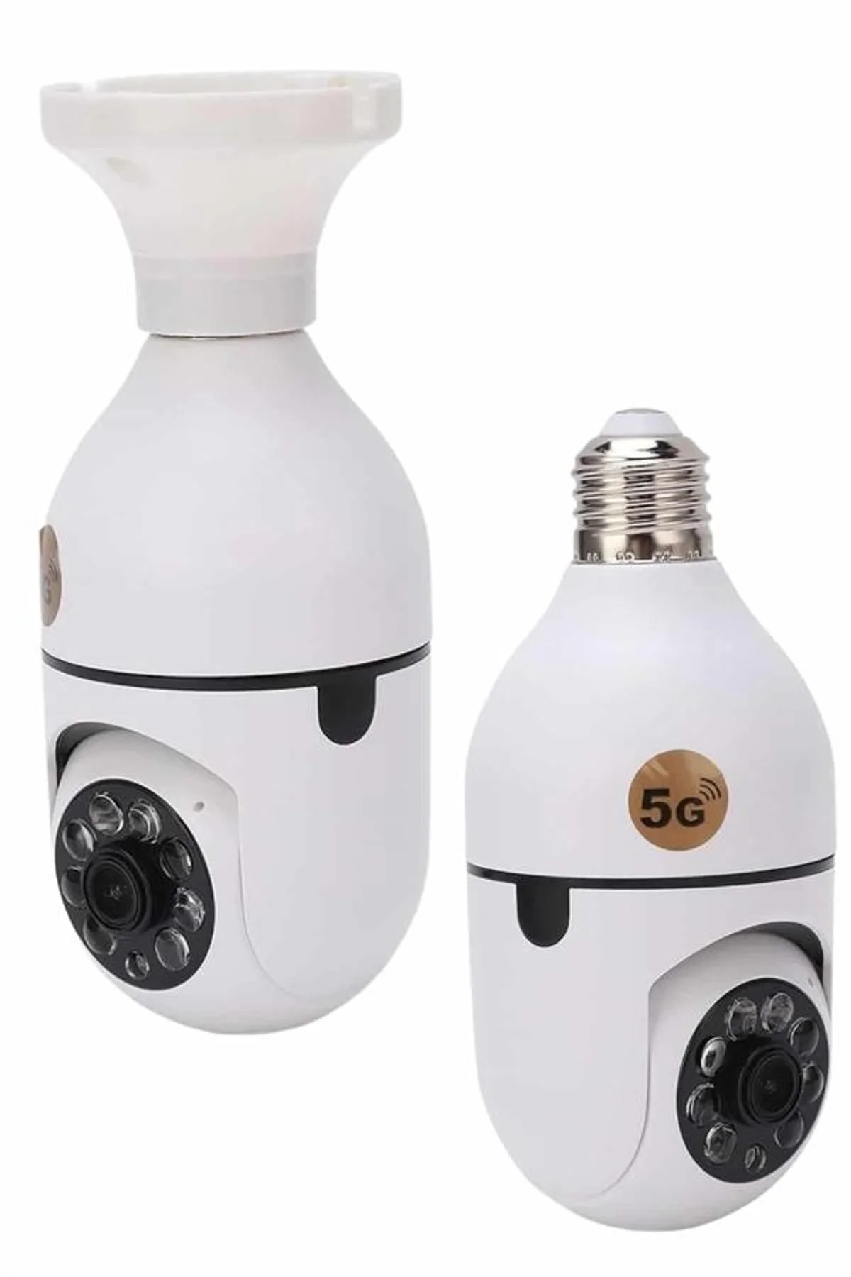 Güvenlik Kamerası Wi-fi Özellikli 360 Derece Full Hd 1080p Ampül Kamera - Just Cheap Store Görsel 5
