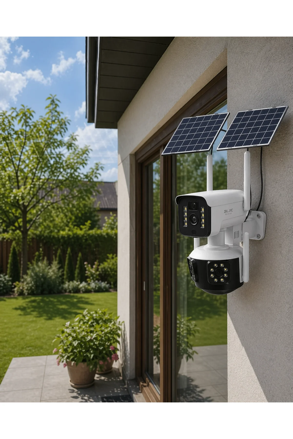 Güneş Enerjili Yayla Kamerası 4g Sım Kartlı 9mp Solar Güvenlik Kamerası 2 Yıl Garantili