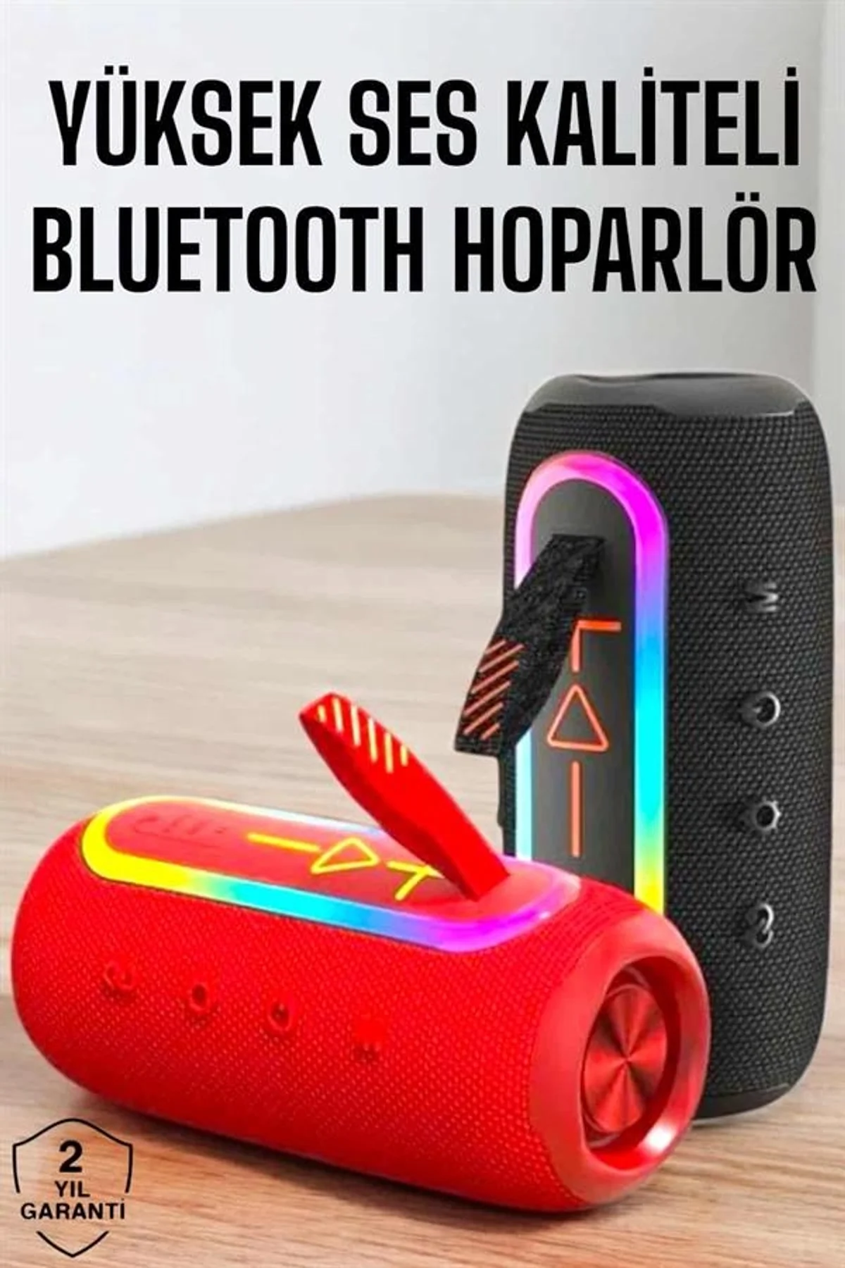 Kablosuz Bluetooth Hoparlör Uzun Pil Ömrü Taşınabilir - Just Cheap Store Görsel 2