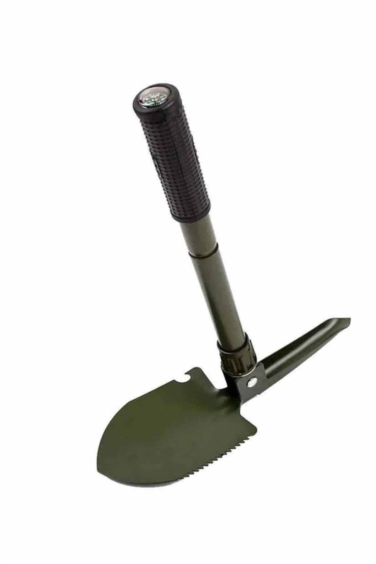 Pusulalı Katlanabilen Portatif Çantalı Mini Kazma Kürek Seti - Just Cheap Store Görsel 3