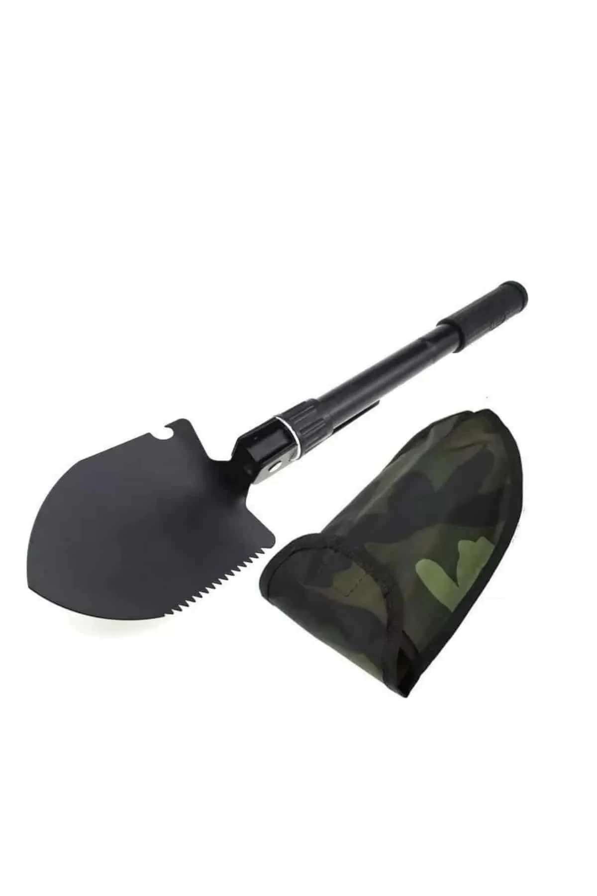 Kazma Kürek Seti Pusulalı Katlanır Portatif Kazma Kürek Seti Çok Fonksiyonlu Katlanabilir - Just Cheap Store Görsel 5
