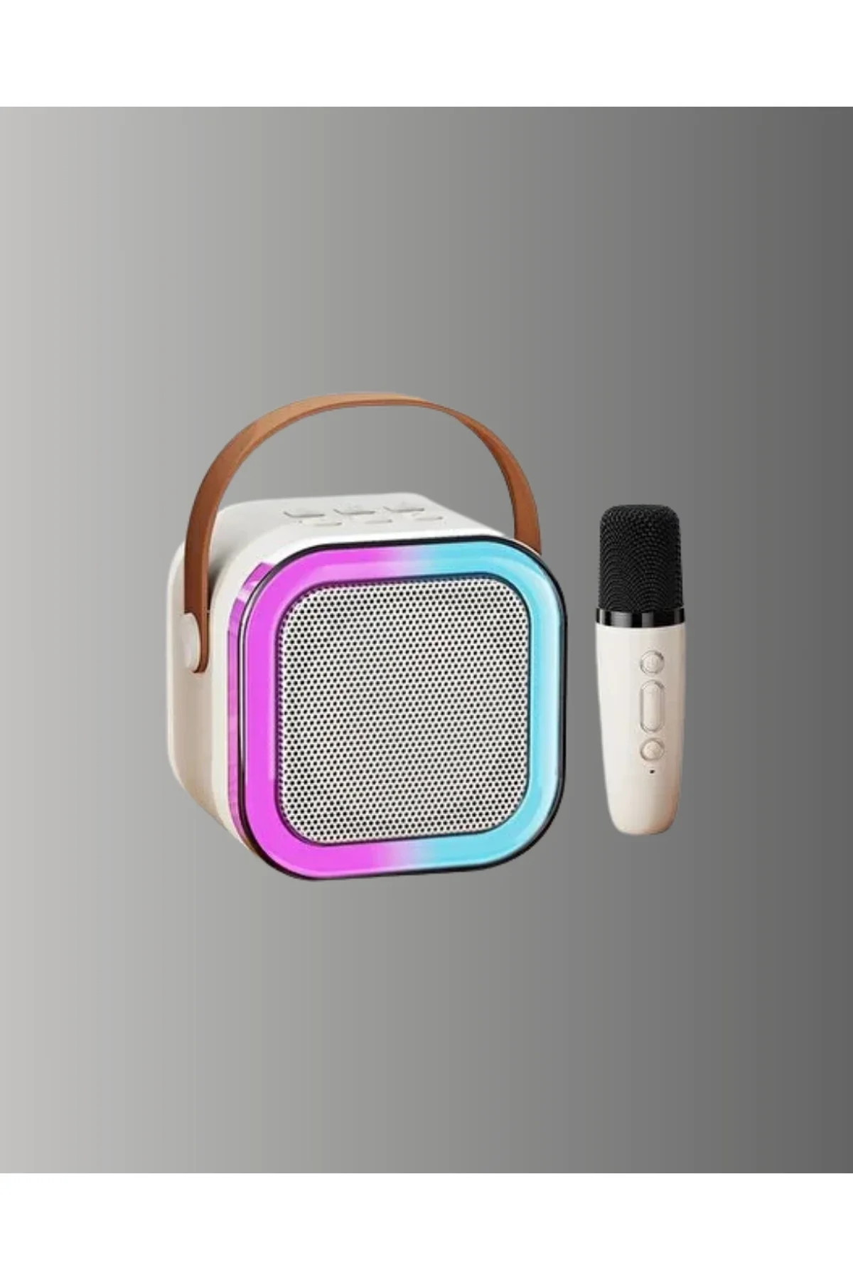 Kablosuz Karaoke Mikrofon Hoparlör Seti Güçlü Ses Çıkışı Yeni Nesil - Just Cheap Store Görsel 2