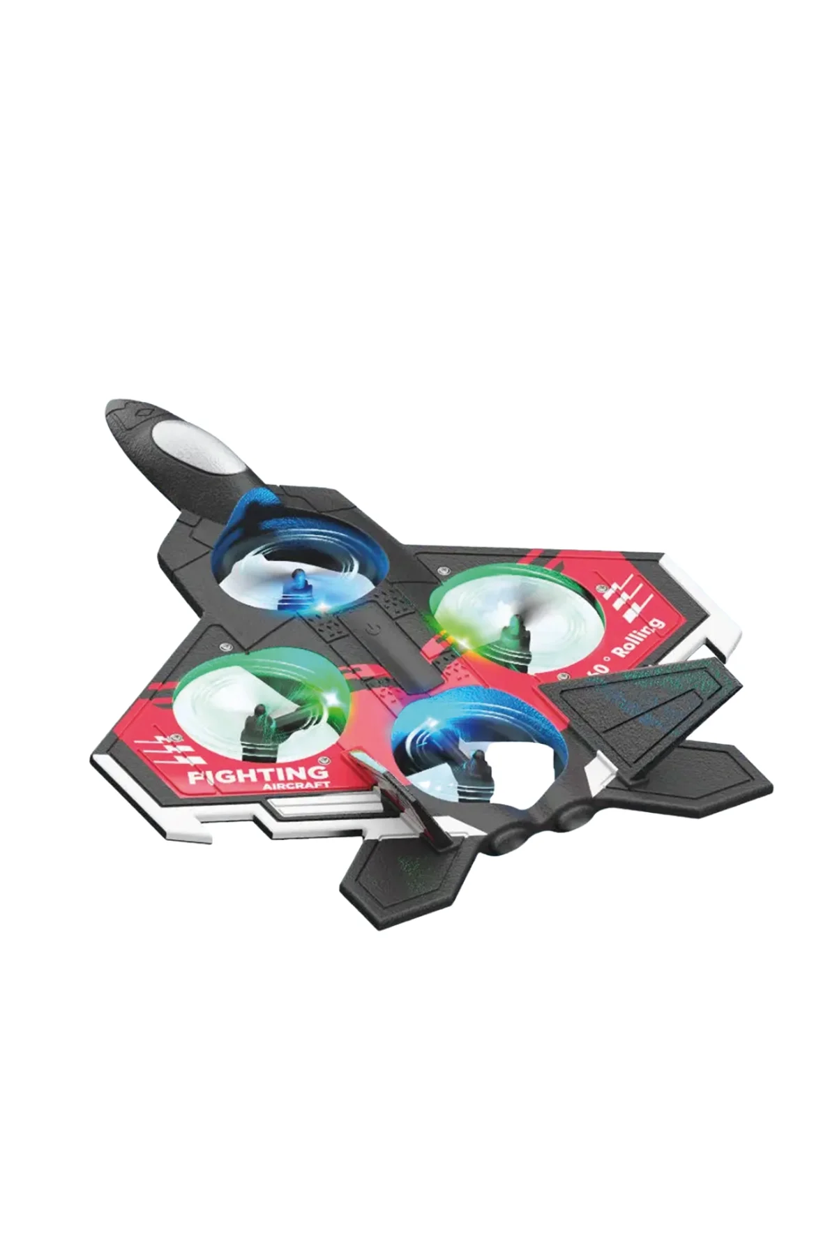 Led Işıklı Fighter Jet Tasarımlı Drone Uzaktan Kumandalı Akrobatik Oyuncak Uçak - Just Cheap Store Görsel 3