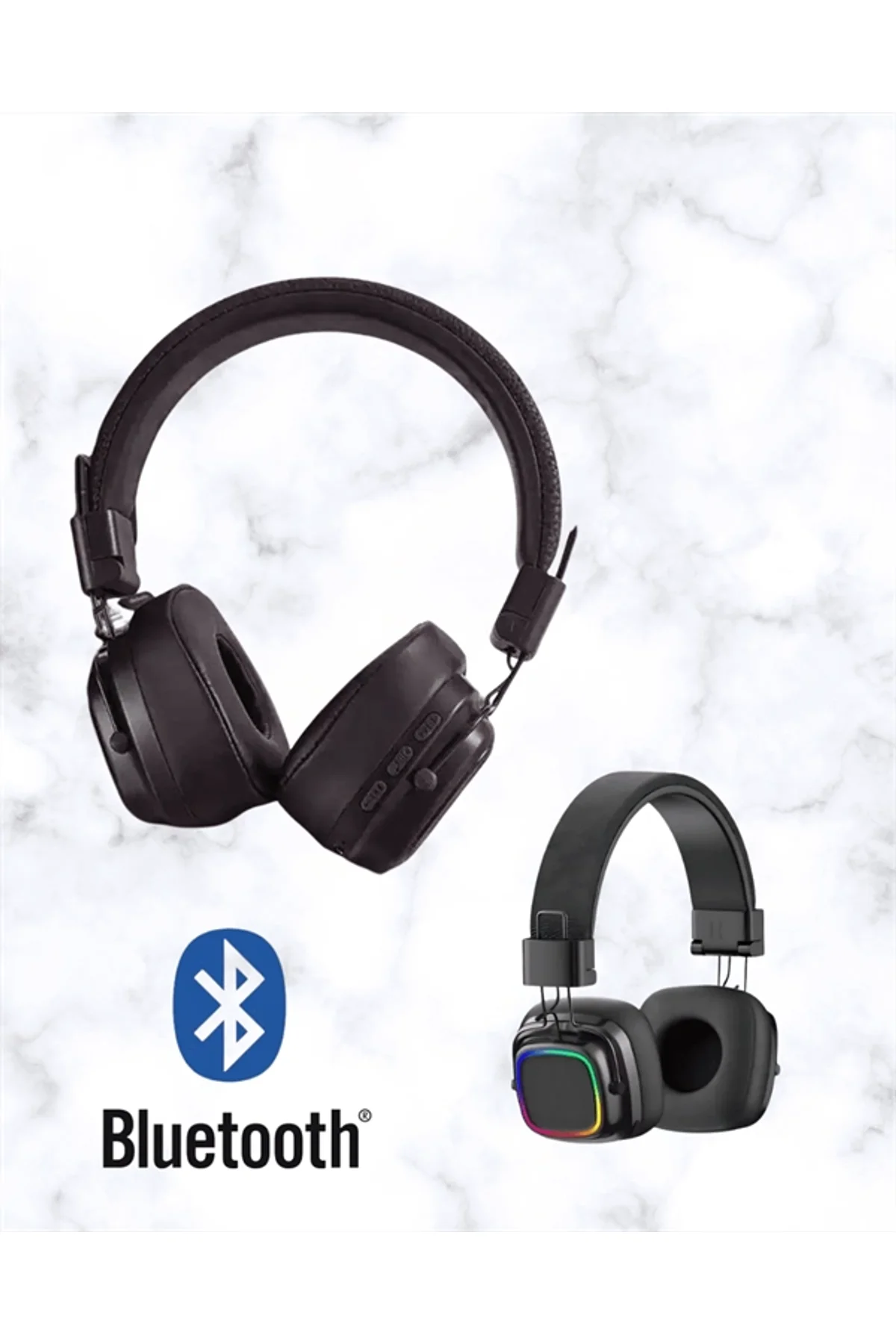 Yüksek Ses Kaliteli Kablosuz Kulak Üstü Kulaklık – Bt 5.3 - Just Cheap Store Görsel 5