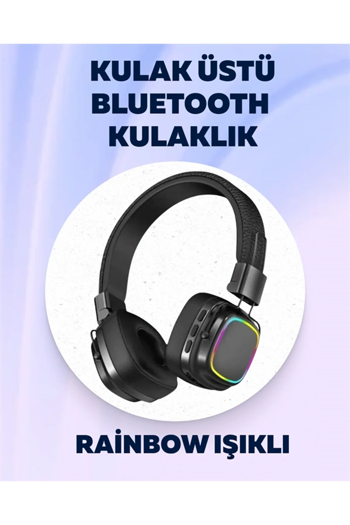 Yüksek Ses Kaliteli Kablosuz Kulak Üstü Kulaklık – Bt 5.3 - Just Cheap Store Görsel 2