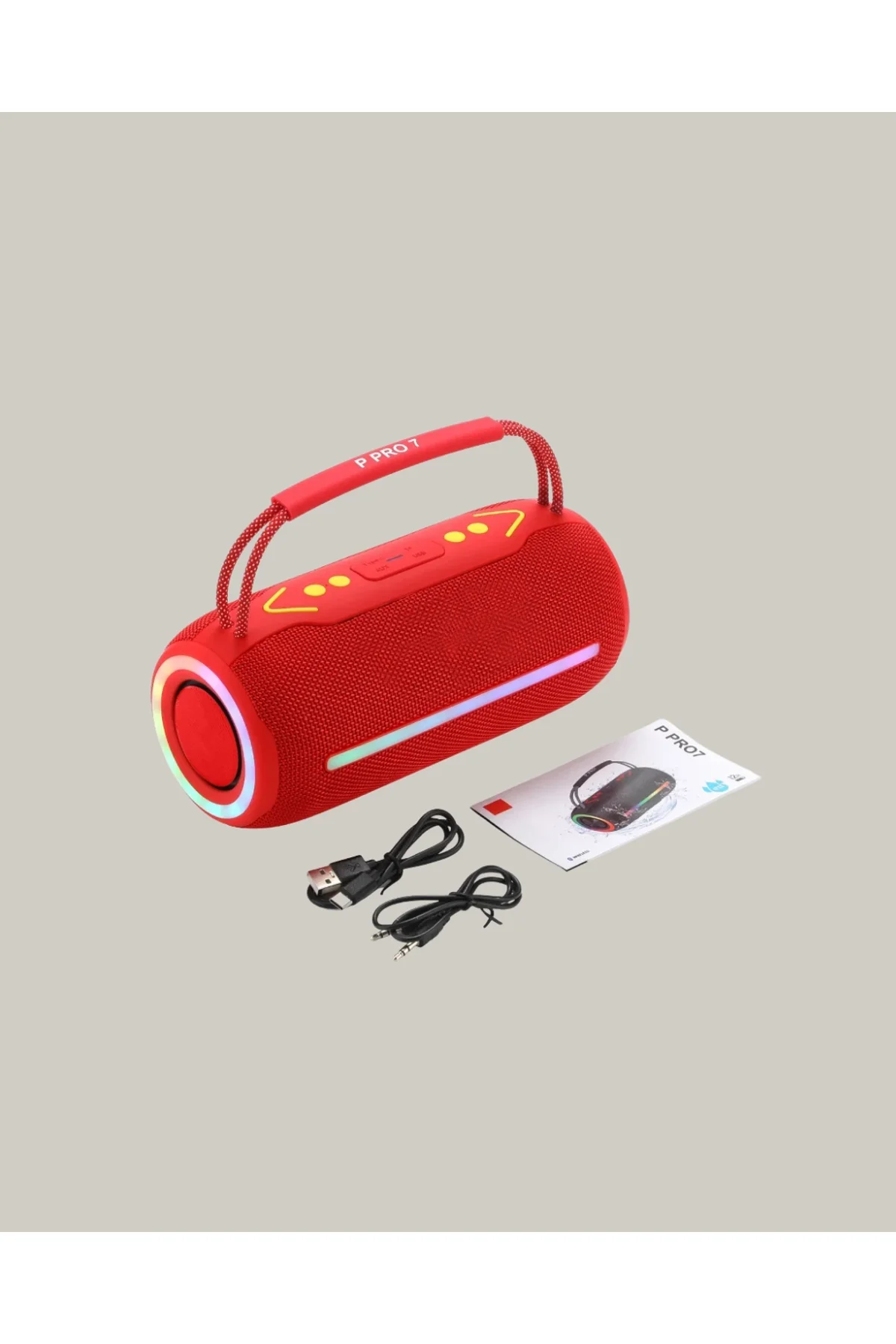 20w Güçlü Ses Çift Sürücülü Rgb Led Işıklı Bluetooth 5.3 Hoparlör - Just Cheap Store Görsel 5