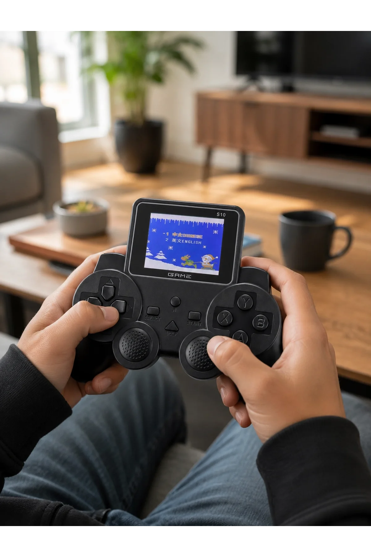 520 Oyunlu Taşınabilir El Oyun Konsolu Tv Bağlantılı Şarjlı Gamepad - Just Cheap Store Görsel 3