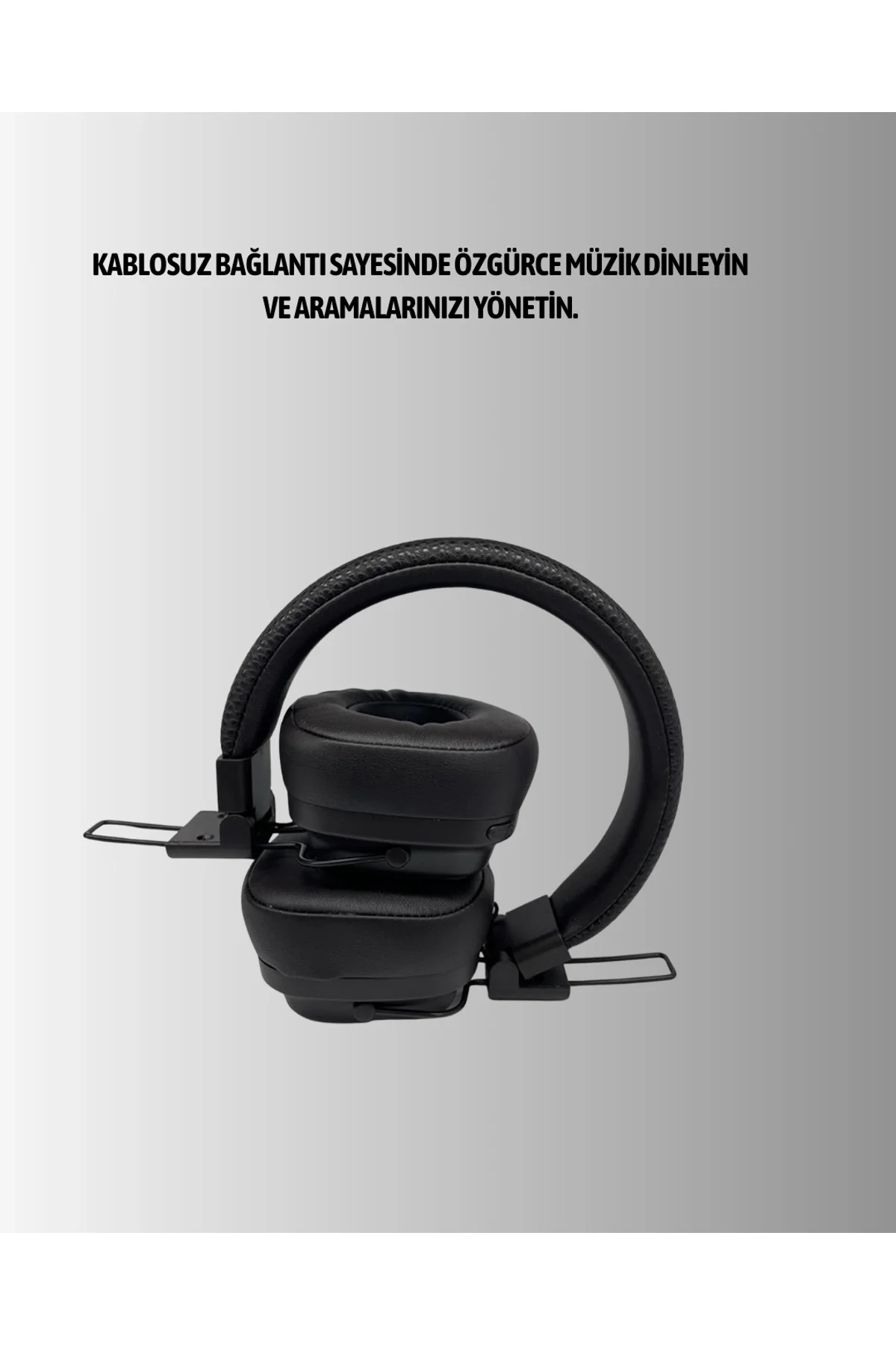 Katlanabilir Tasarımlı Taşınabilir Kablosuz Müzik Kulaklığı Yeni Nesil - Just Cheap Store Görsel 4