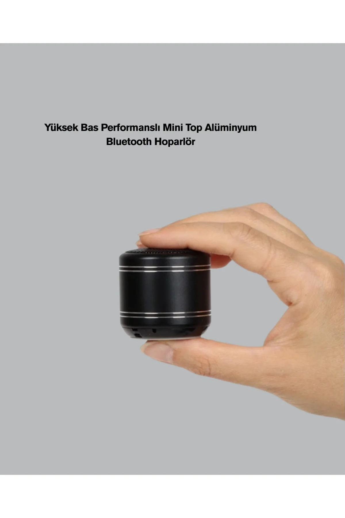 Taşınabilir Silindir Tasarım Bluetooth 5.0 Hoparlör Yüksek Bas Performanslı Yeni Nesil - Just Cheap Store Görsel 3