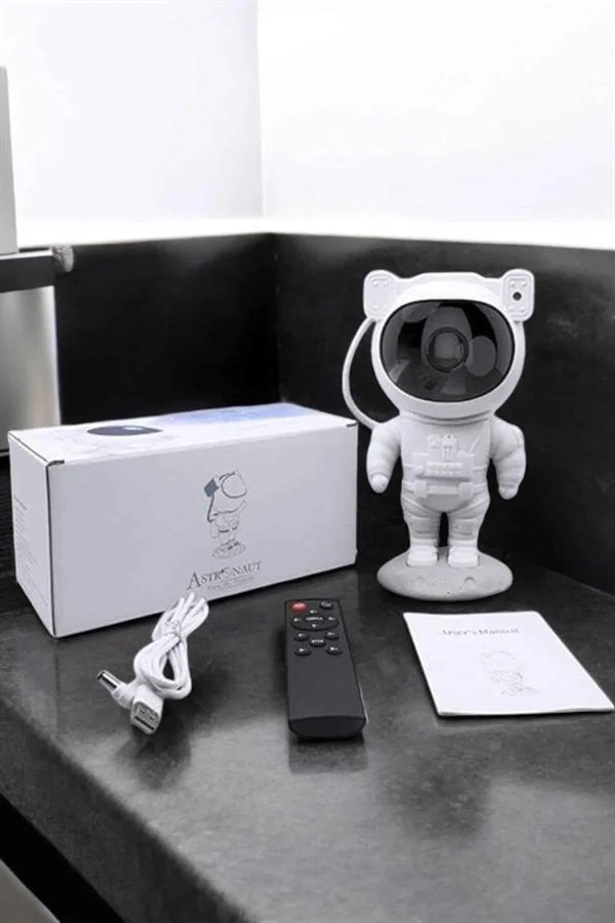 Astronot Görünümlü Projeksiyon Speaker Taşınabilir - Just Cheap Store Görsel 5
