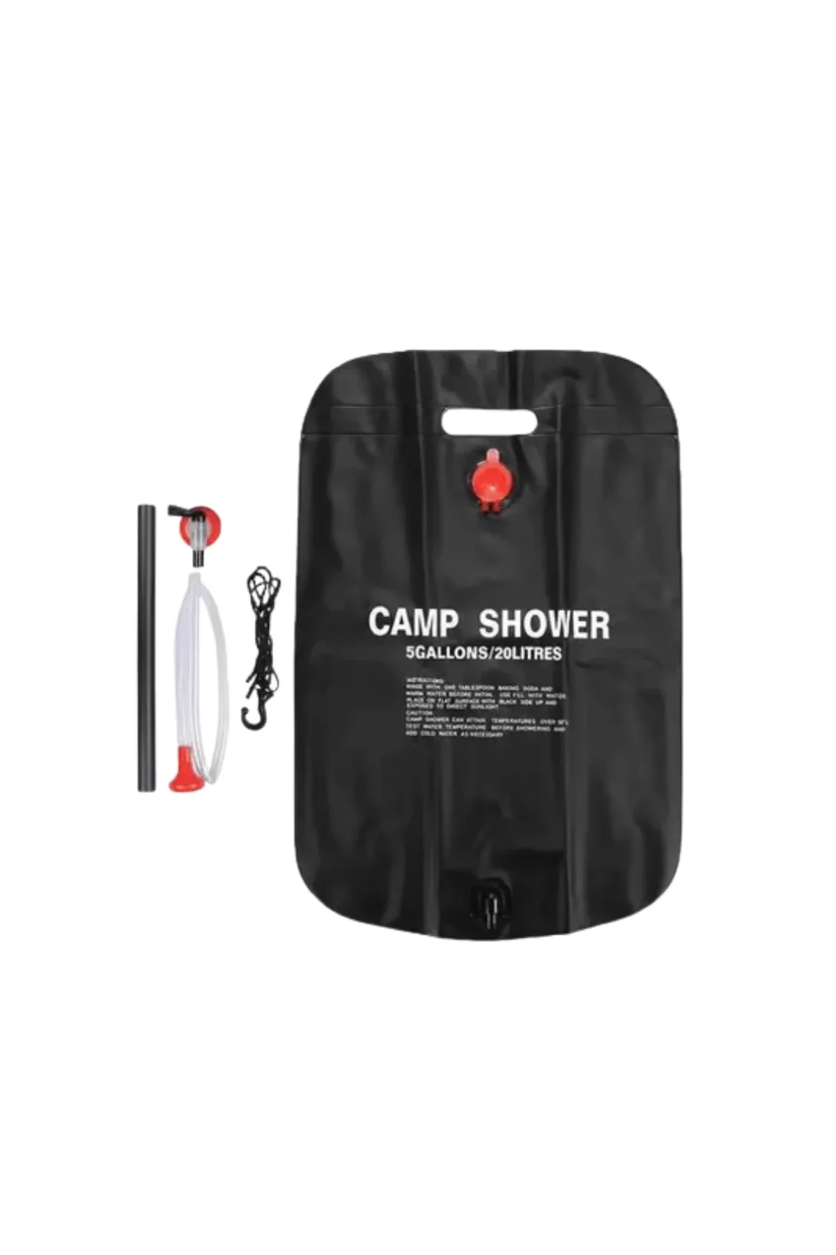 20 Litre Güneş Enerjili Kamp Duşu Pvc Dayanıklı Taşınabilir Duş Torbası - Just Cheap Store Görsel 4