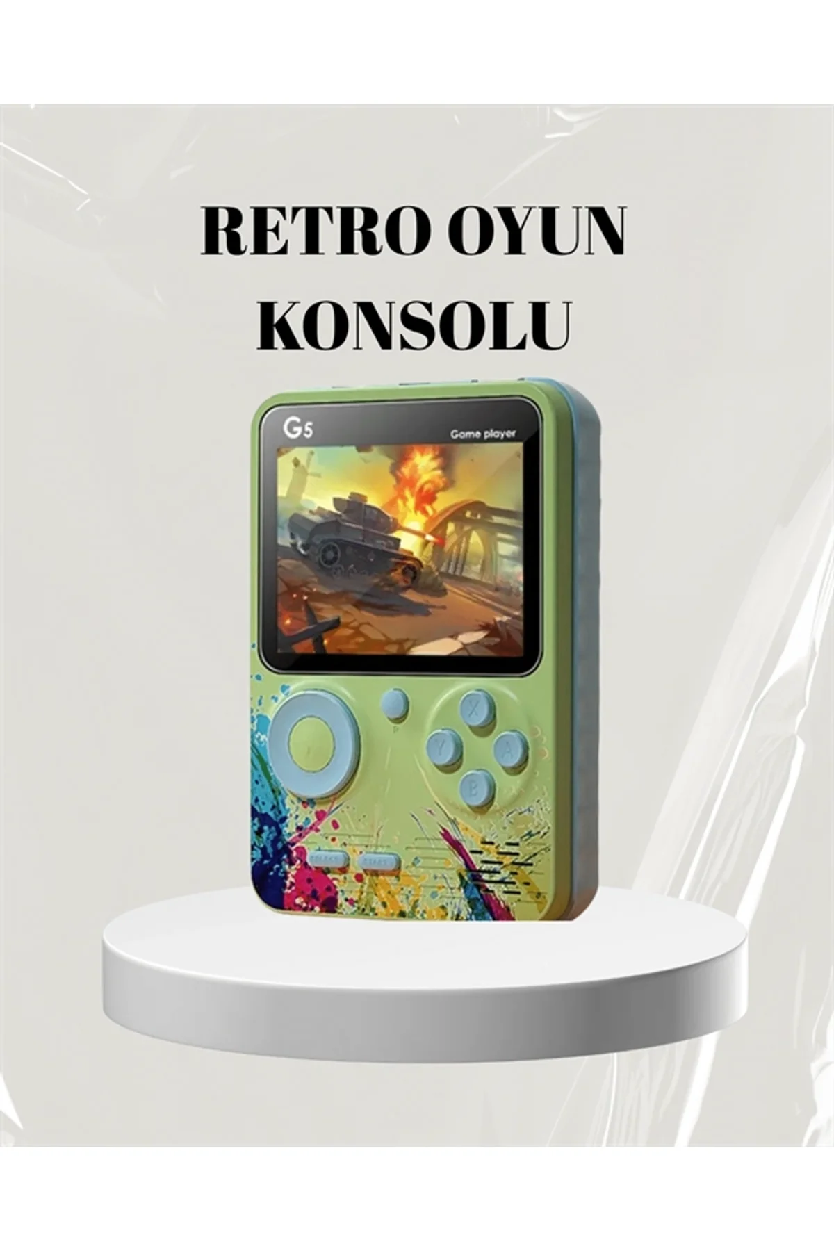 3 İnç Renkli Ekranlı Taşınabilir El Konsolu – G5 Modeli - Just Cheap Store Görsel 2