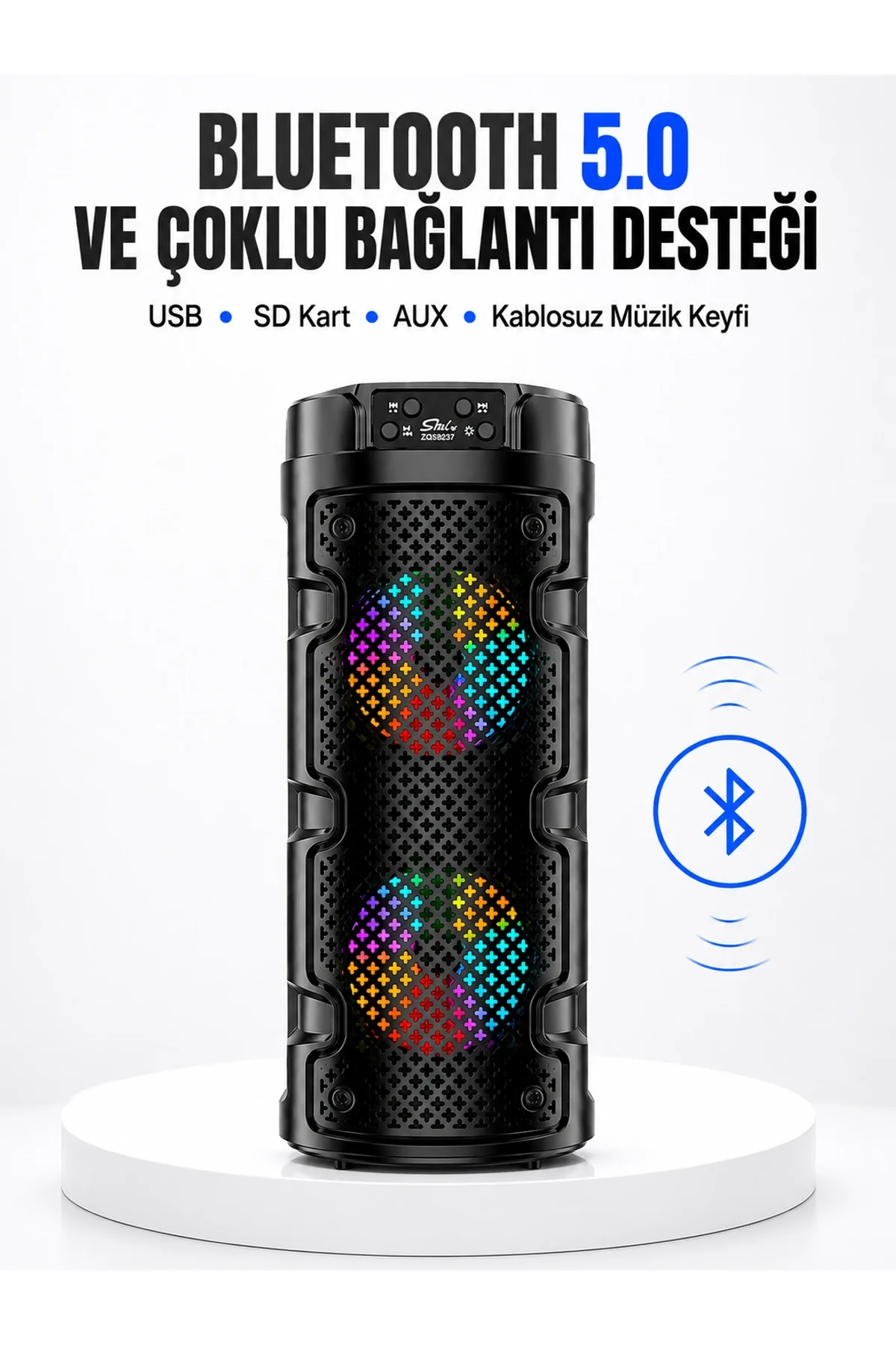 Kompakt Ve Şık Tasarımlı Taşınabilir Hoparlör Yeni Nesil
