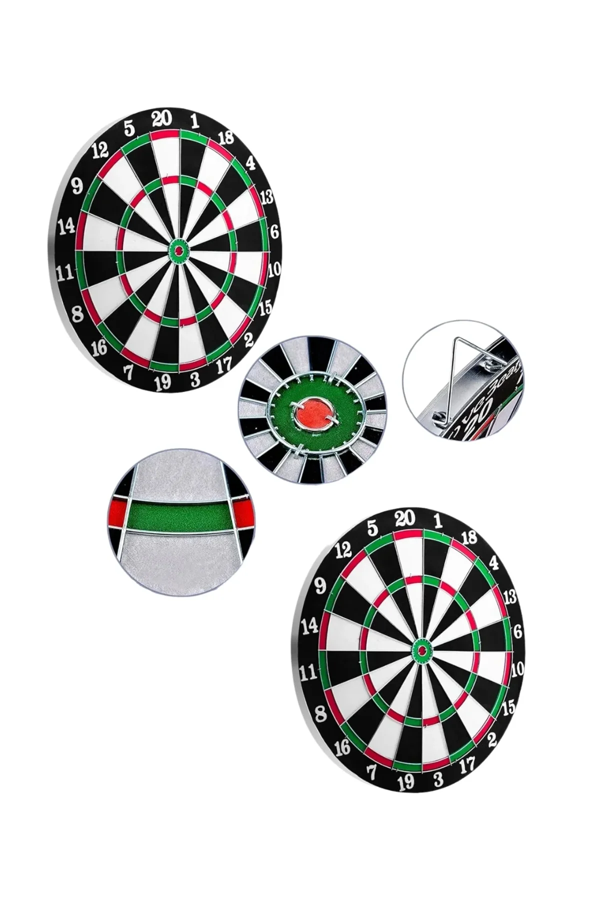 Şık Tasarımlı Dart Tahtası 12 İnç Dayanıklı Ahşap Gövde - Just Cheap Store Görsel 4