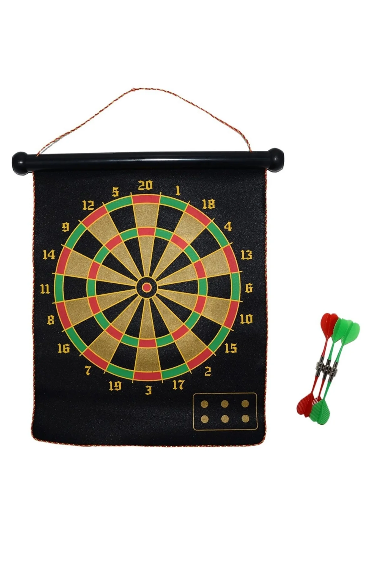 Aile Ve Arkadaş Oyunları İçin Manyetik Dart Tahtası 6 Ok Dahil - Just Cheap Store Görsel 2