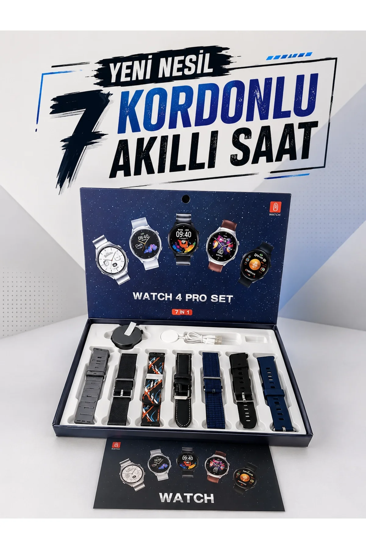 Yeni Nesil Akıllı Saat 2024 Model Uyku Ve Sağlık Takibi Bluetooth Bağlantılı
