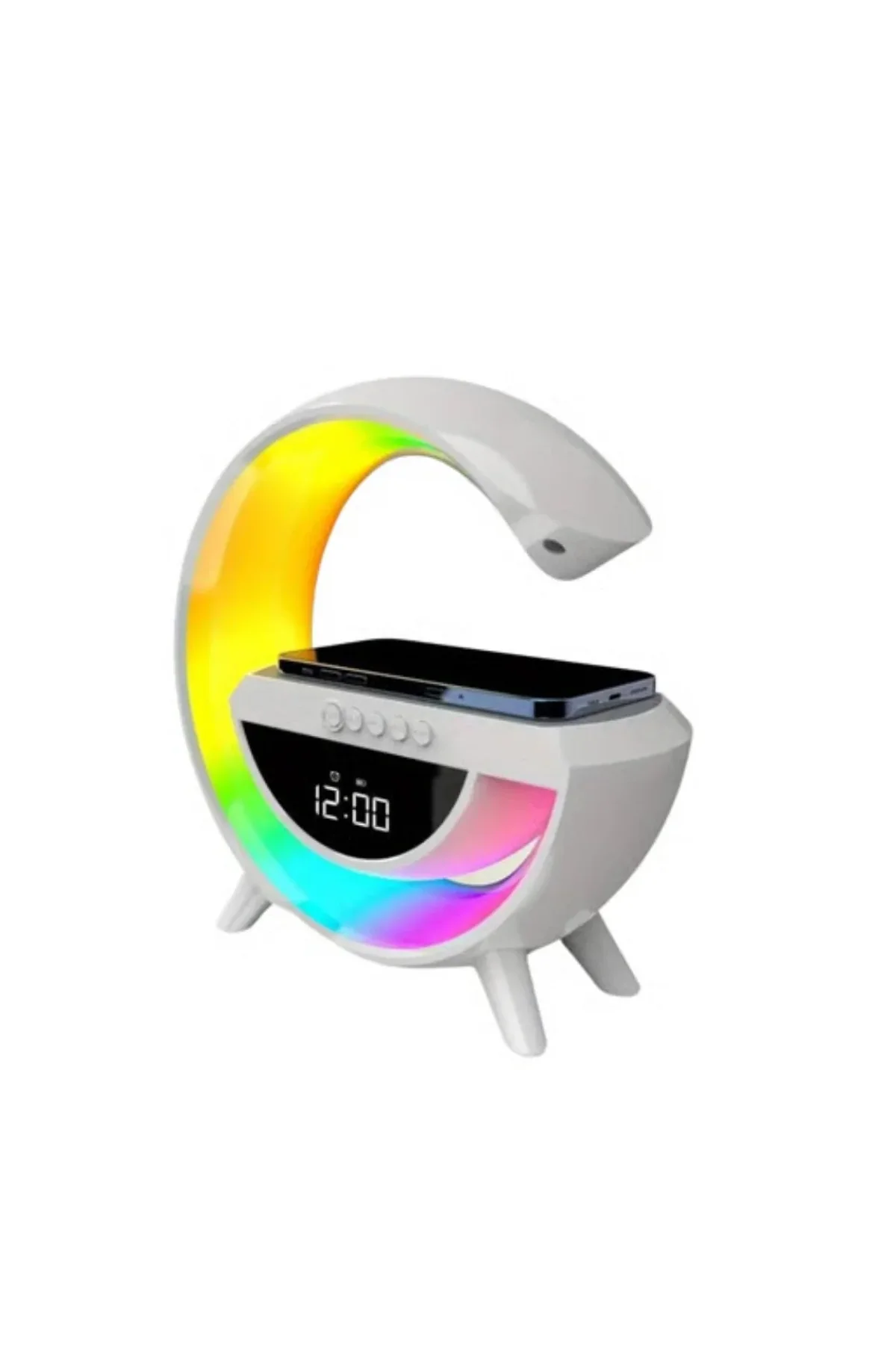 Rgb Işıklı Kablosuz Hoparlör Bluetooth Usb Fm Tf Kart Destekli - Just Cheap Store Görsel 4
