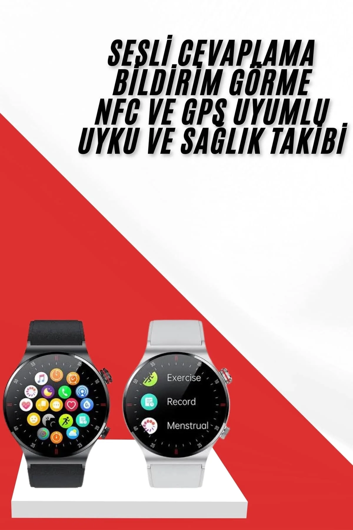 Akıllı Saat Arama Cevaplama Müzik Dinleme Gps Takibi - Just Cheap Store Görsel 2