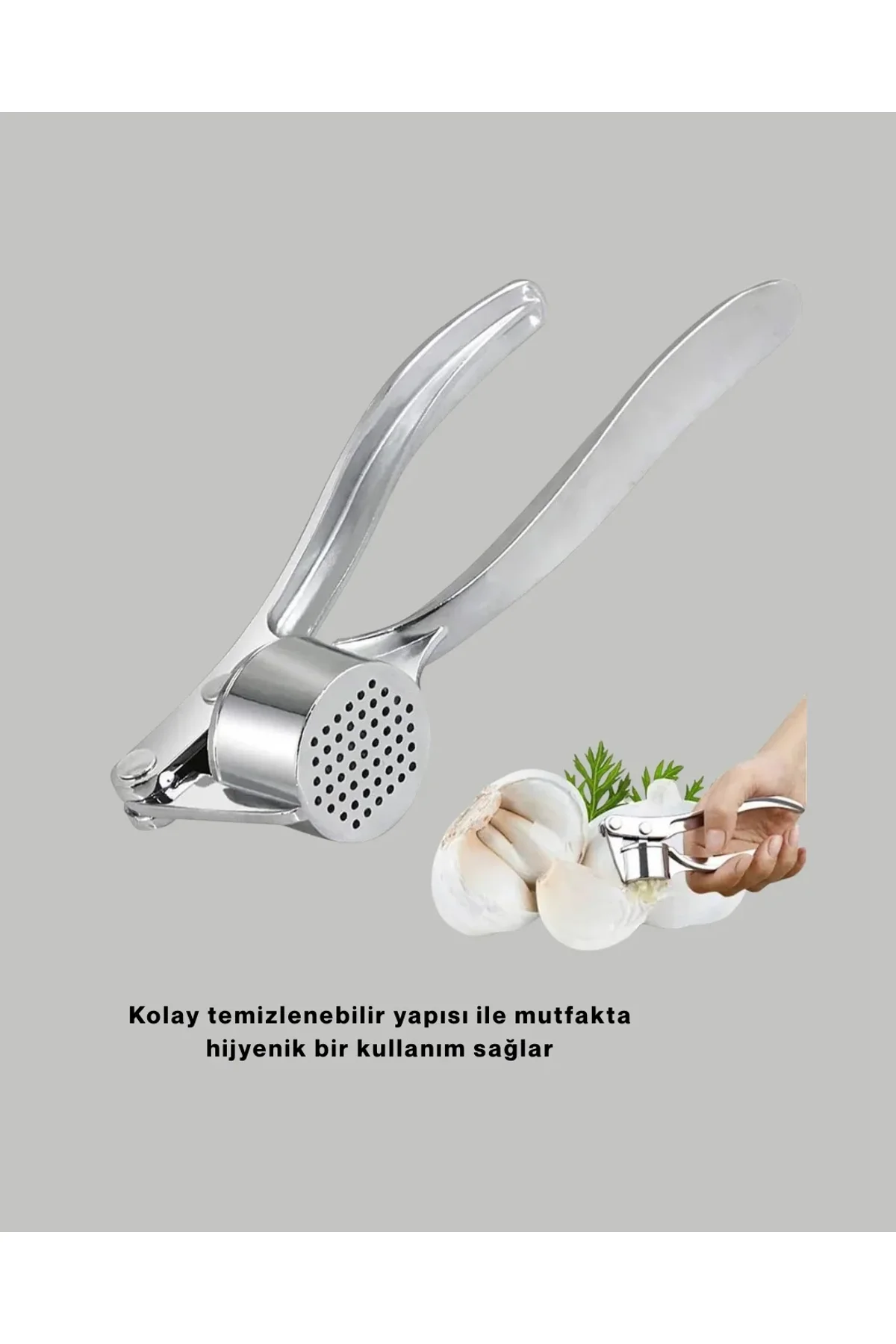 Metal Sarımsak Ezici - Just Cheap Store Görsel 4