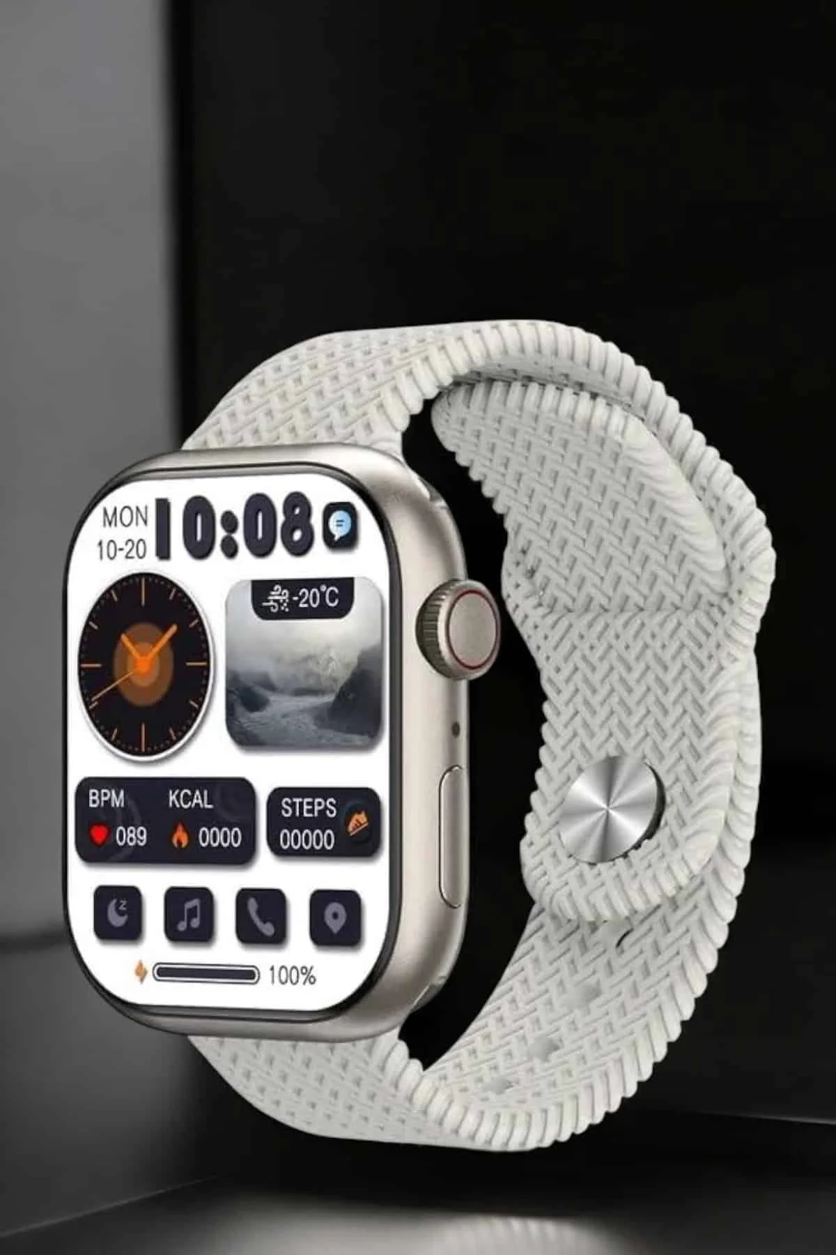 Akıllı Saat Tema Değiştirme Uyku Ve Sağlık Takibi Bluetooth Bağlantılı - Just Cheap Store Görsel 4