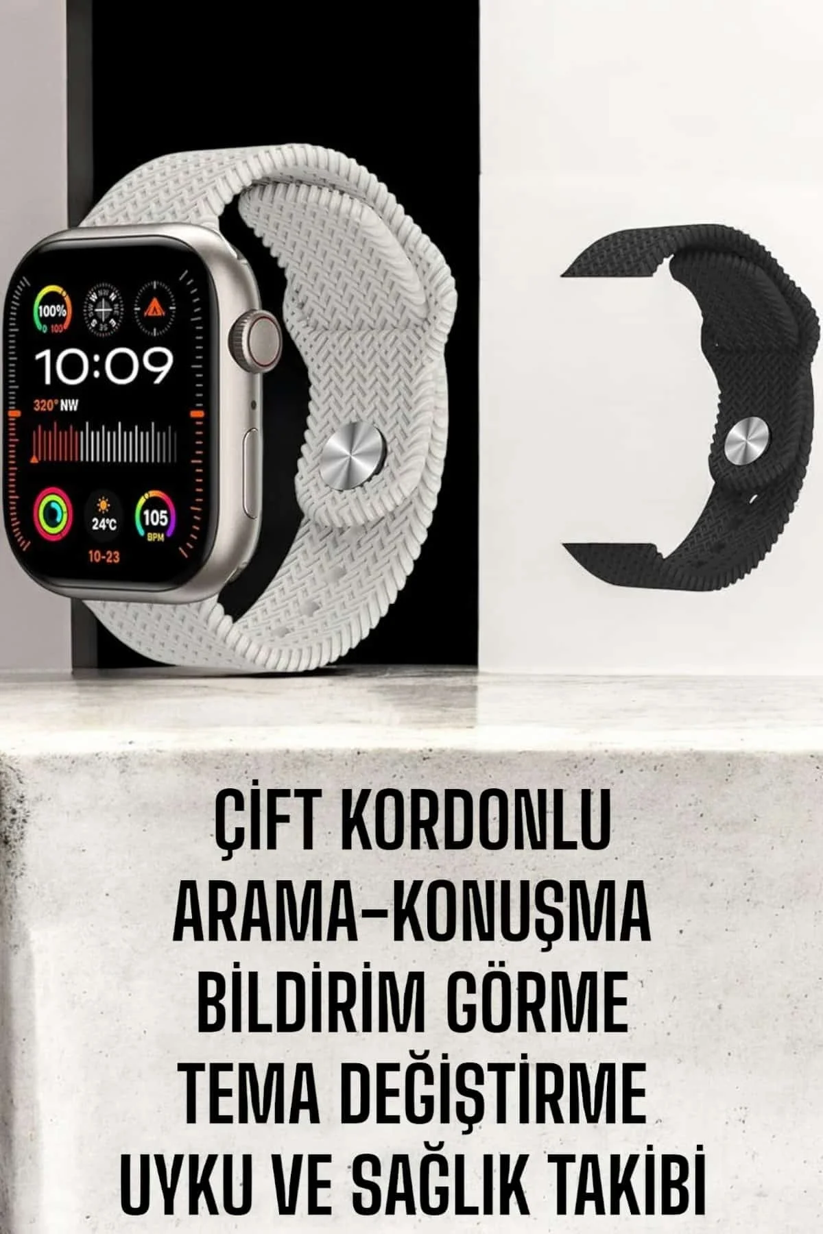 Akıllı Saat Yeni Nesil Gps Özelliği Nfc Ve Uyku Takibi - Just Cheap Store Görsel 2