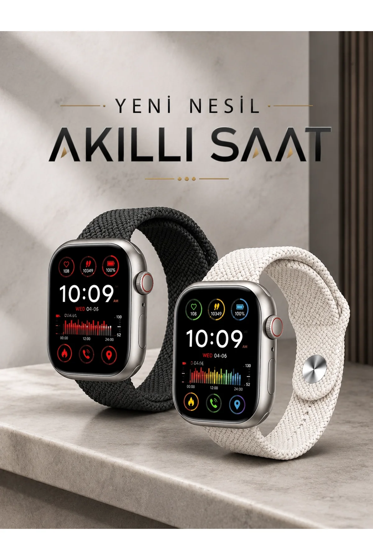 Akıllı Saat Yeni Nesil Gps Özelliği Nfc Ve Uyku Takibi