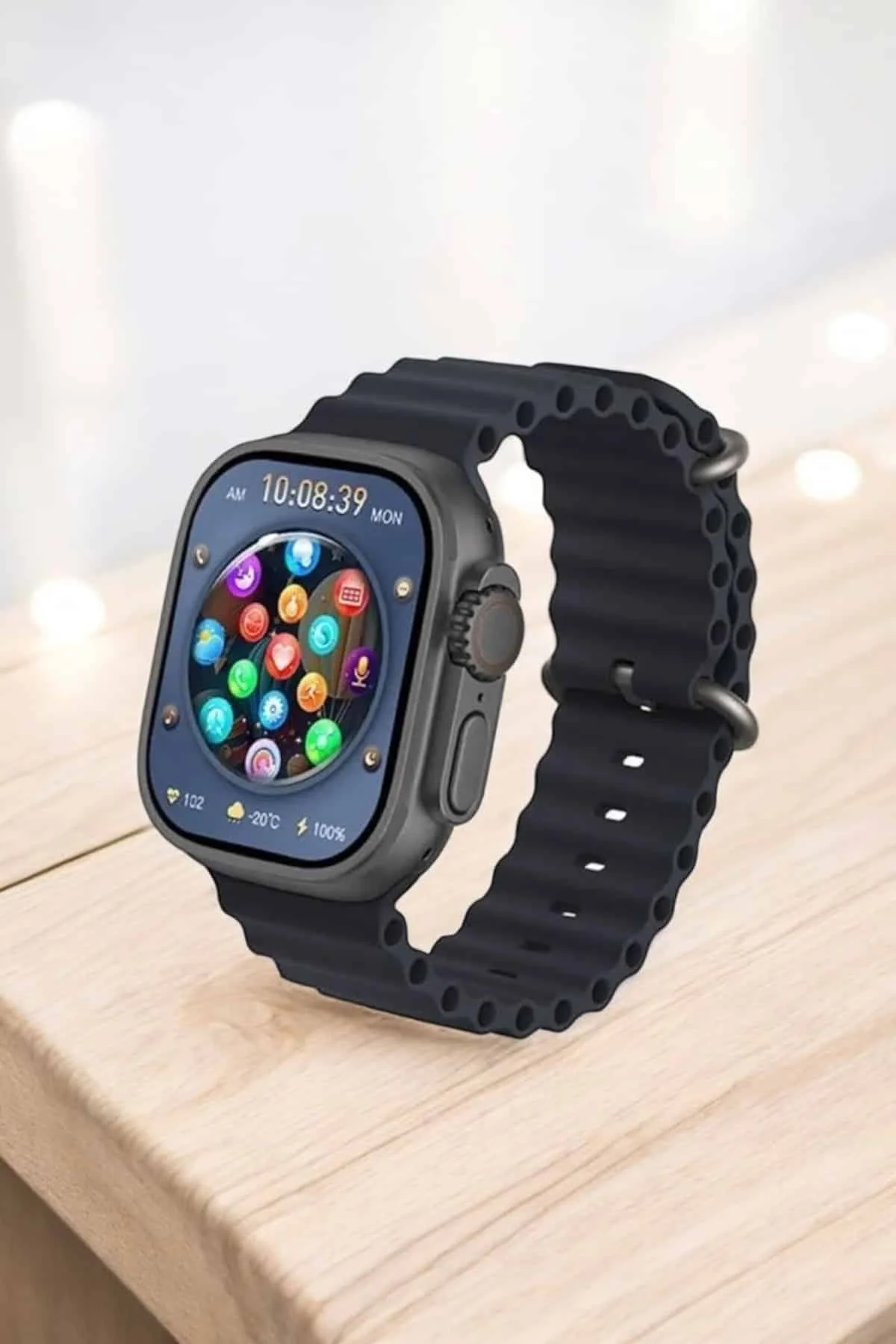 Akıllı Saat Bluetooth Bağlantılı Uyku Ve Sağlık Takibi - Just Cheap Store Görsel 3