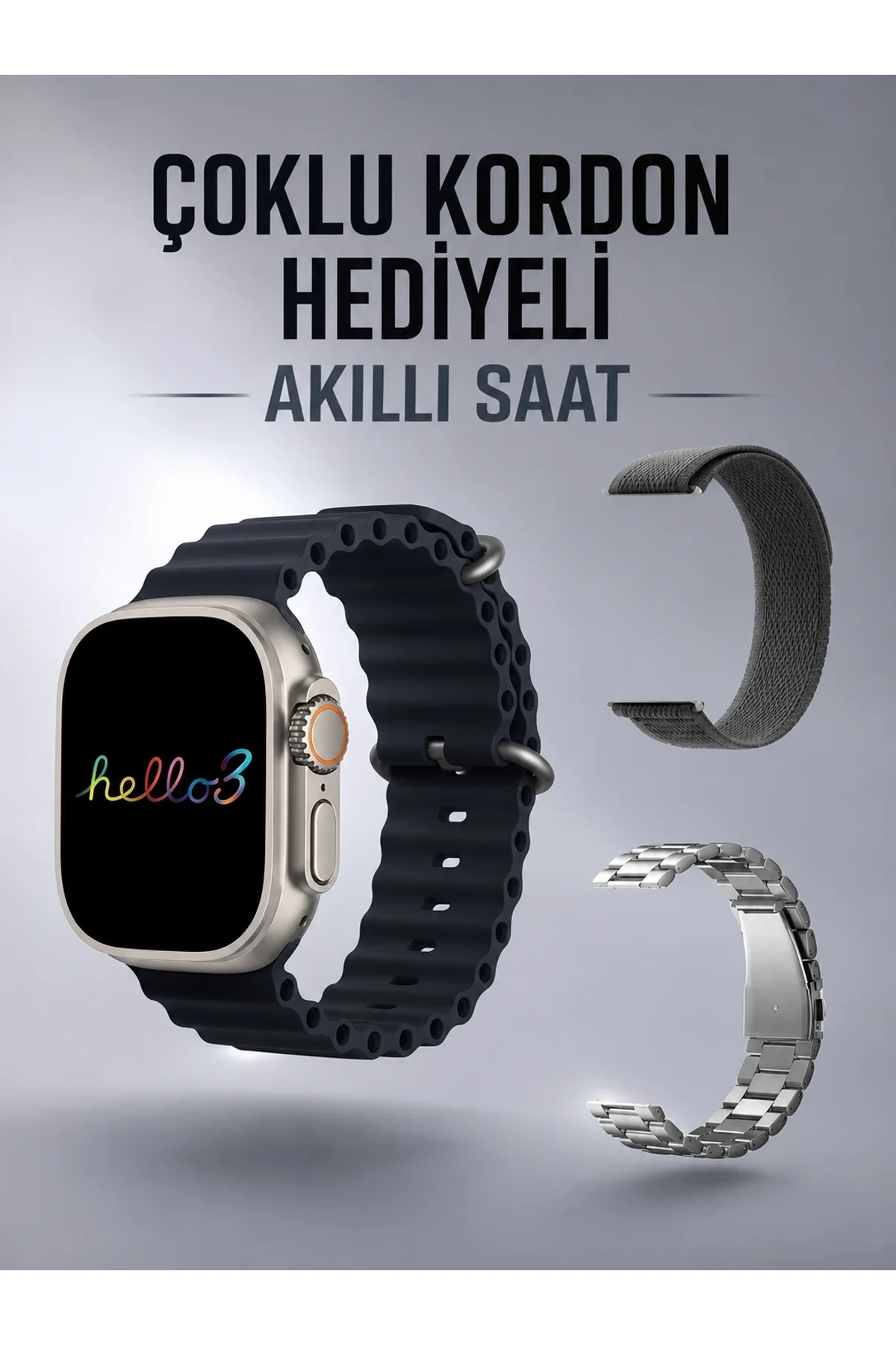 Akıllı Saat Yeni Nesil Bluetooth Bağlantılı Uyku Sağlık Takibi Gps Ve Nfc Uyumlu
