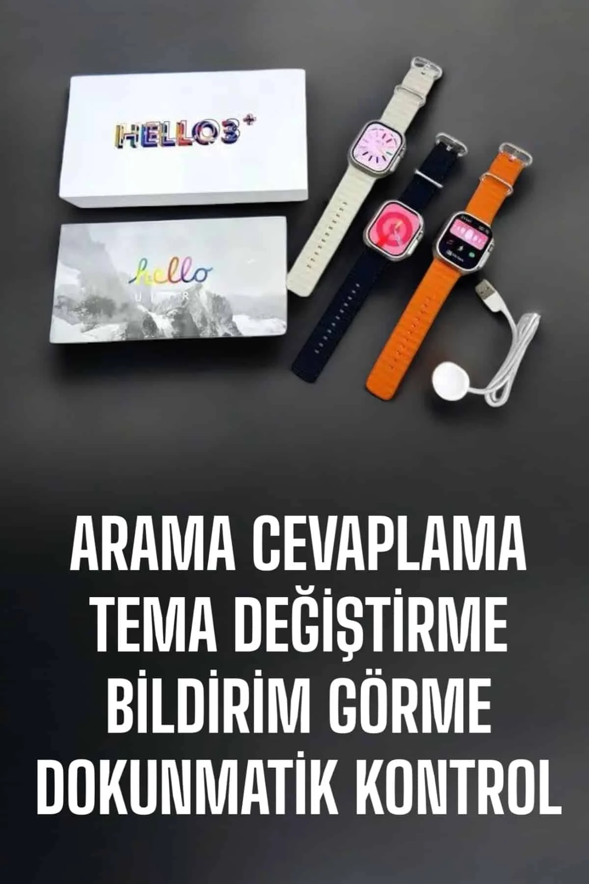 Akıllı Saat Yeni Nesil Bluetooth Bağlantılı Uyku Sağlık Takibi Gps Ve Nfc Uyumlu - Just Cheap Store Görsel 2