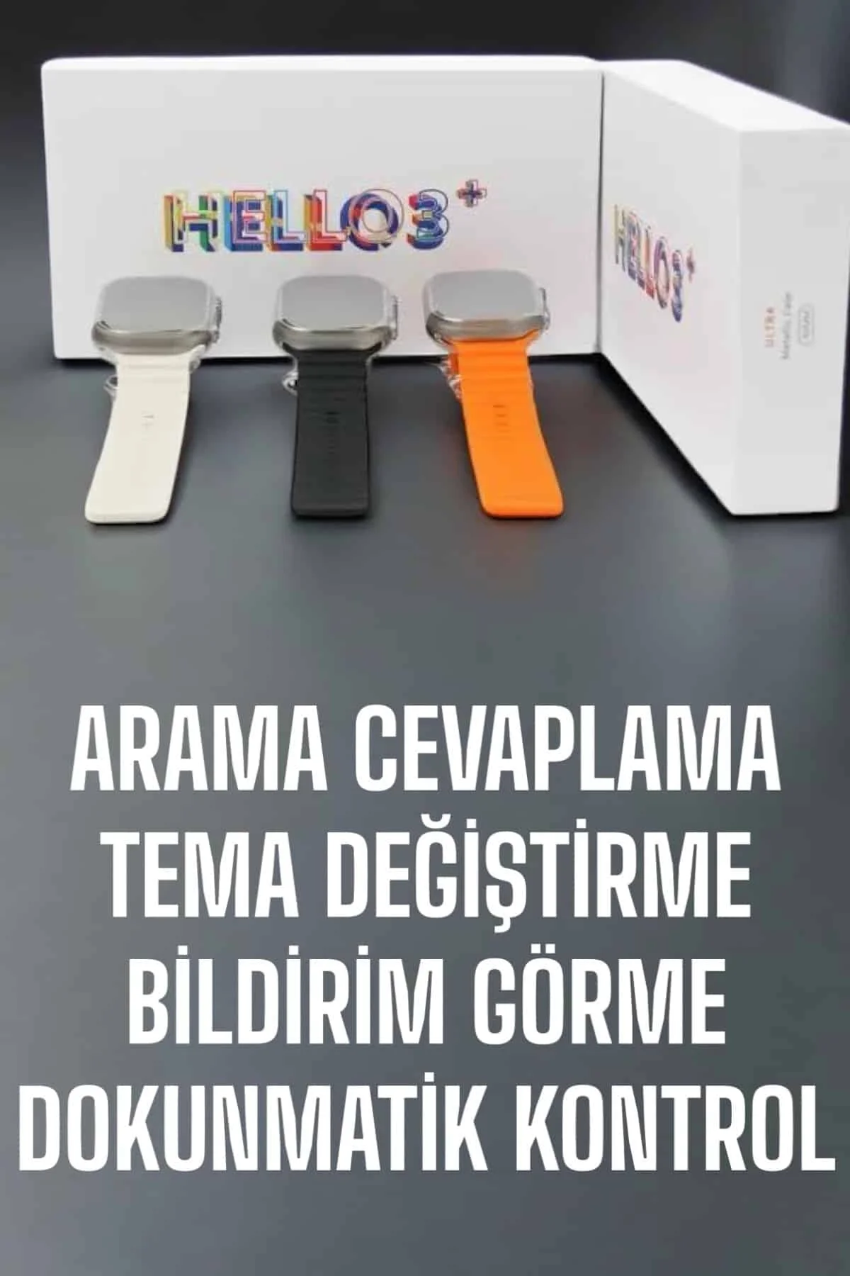 Akıllı Saat Yeni Nesil Sesli Asistan Uyku Ve Sağlık Takibi Adımsayar - Just Cheap Store Görsel 2