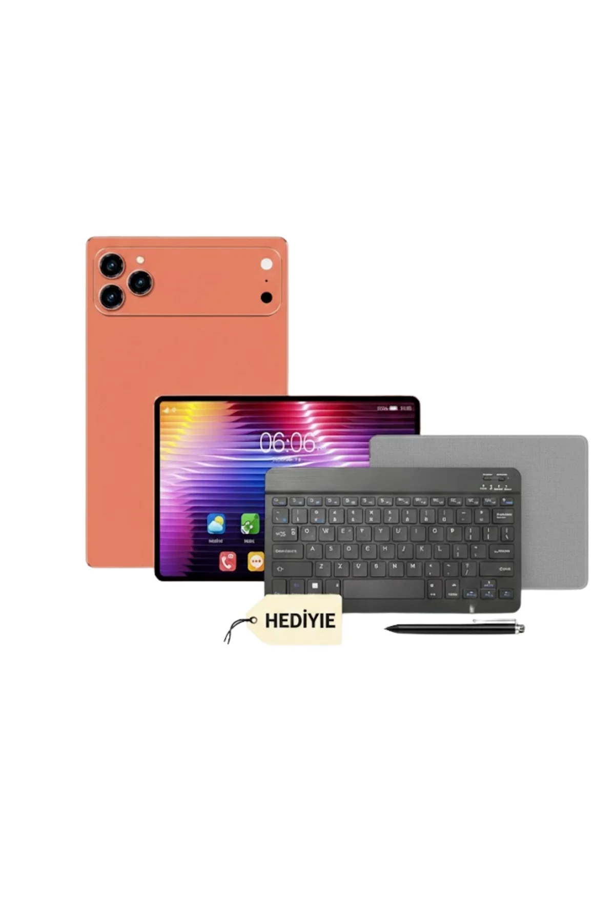 Tablet Pc Klavye Kalem Kılıf Ekran Koruyucu Hediyeli Full Paket - Just Cheap Store Görsel 4