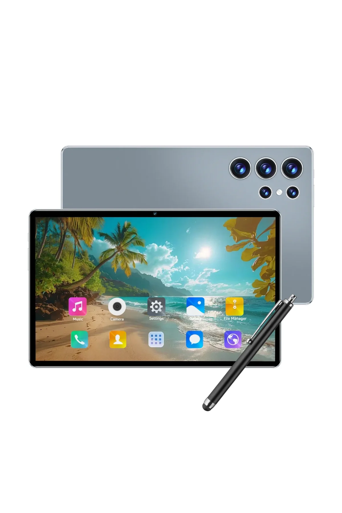 Wifi Destekli Android Tablet 10.1 İnç Geniş Ekran Tablet Seti - Just Cheap Store Görsel 3