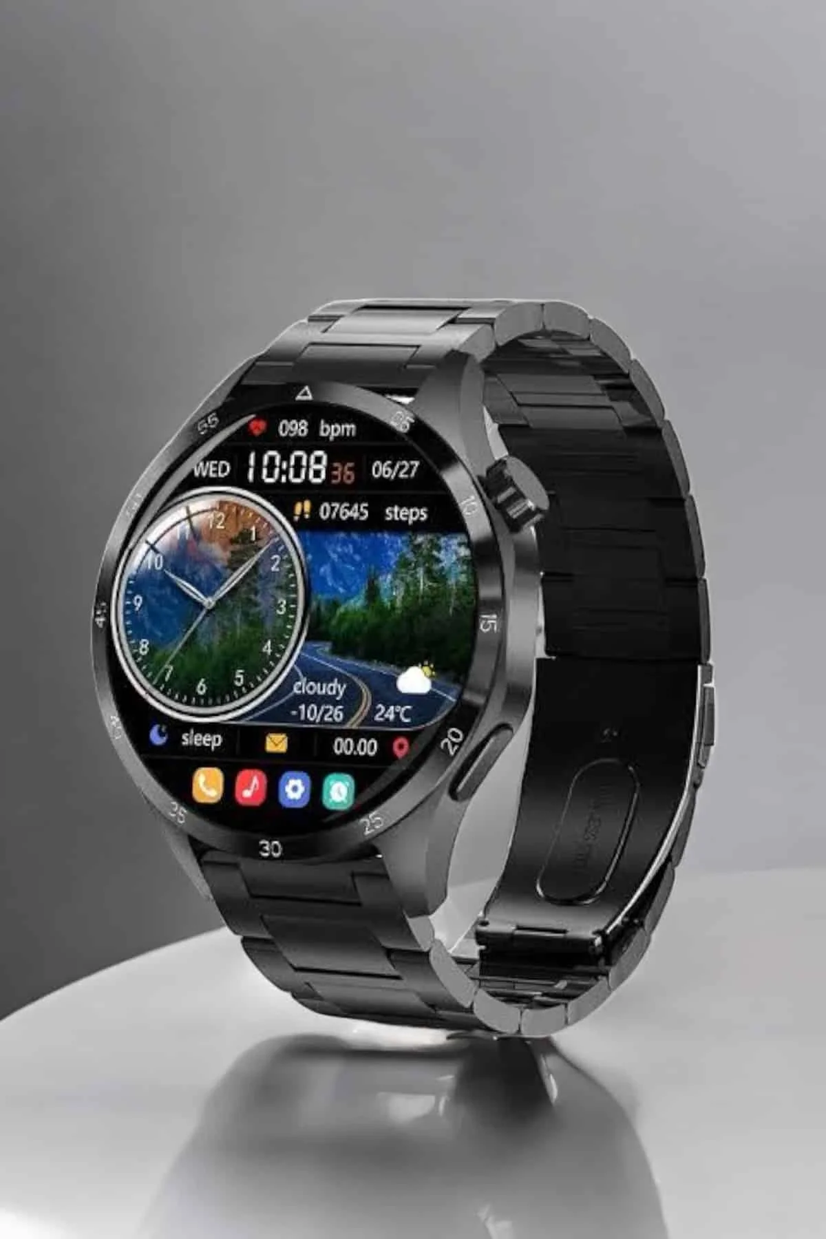 Akıllı Saat Sesli Görüşme, Nfc Uyumlu, Bildirim Görme Ve Uyku Ve Sağlık Takibi - Just Cheap Store Görsel 5