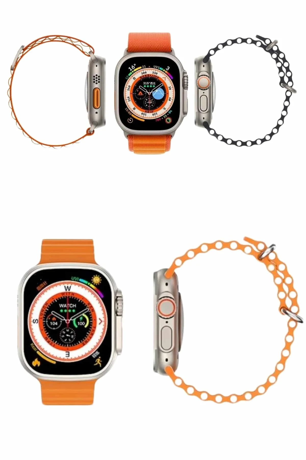 Akıllı Saat Android Ve İos Uyumlu 49 Mm Nfc Özelliği Gps Takibi - Just Cheap Store Görsel 4
