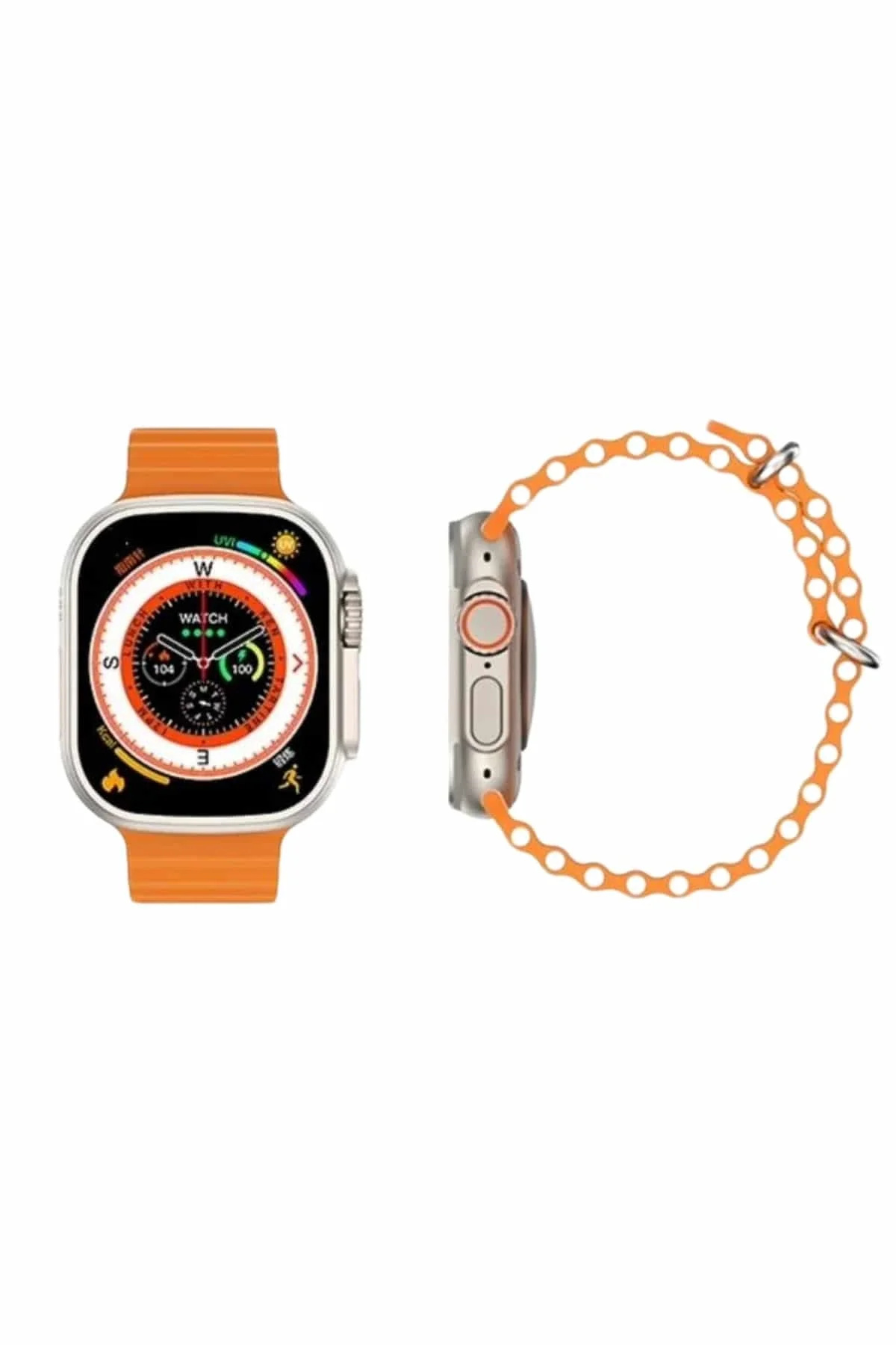 Akıllı Saat Gps Özelliği Bildirim Görme Adımsayar Sesli Görüşme Yapabilen - Just Cheap Store Görsel 5