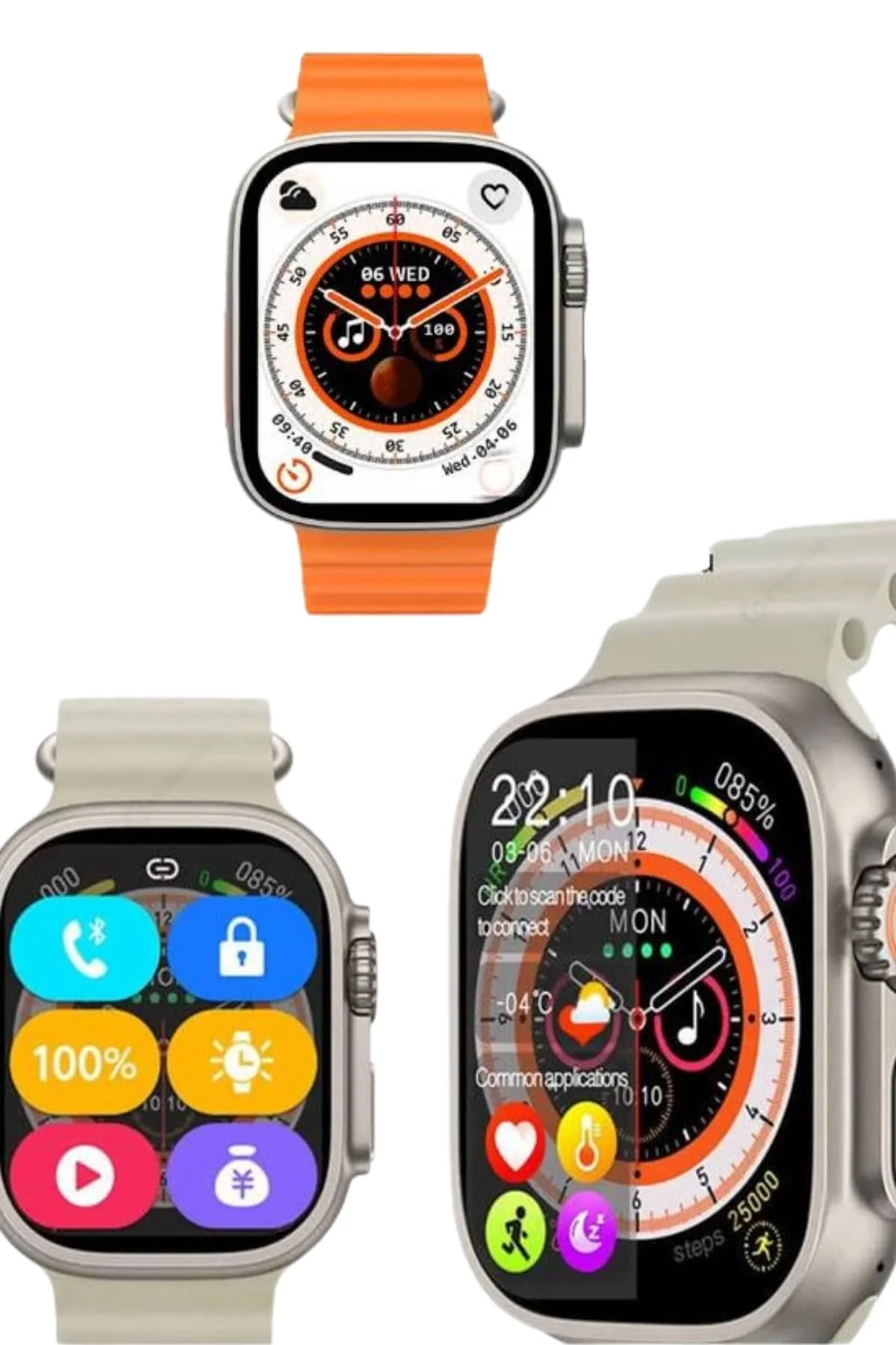 Akıllı Saat Gps Özelliği Bildirim Görme Adımsayar Sesli Görüşme Yapabilen - Just Cheap Store Görsel 4