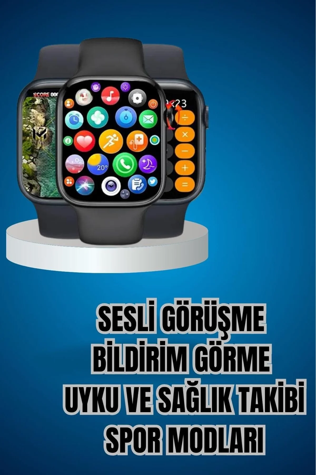 Kaliteli Akıllı Saat Ve Kaliteli Bluetooth Kulaklık Anc Özelliği Uzun Pil Ömrü - Just Cheap Store Görsel 2