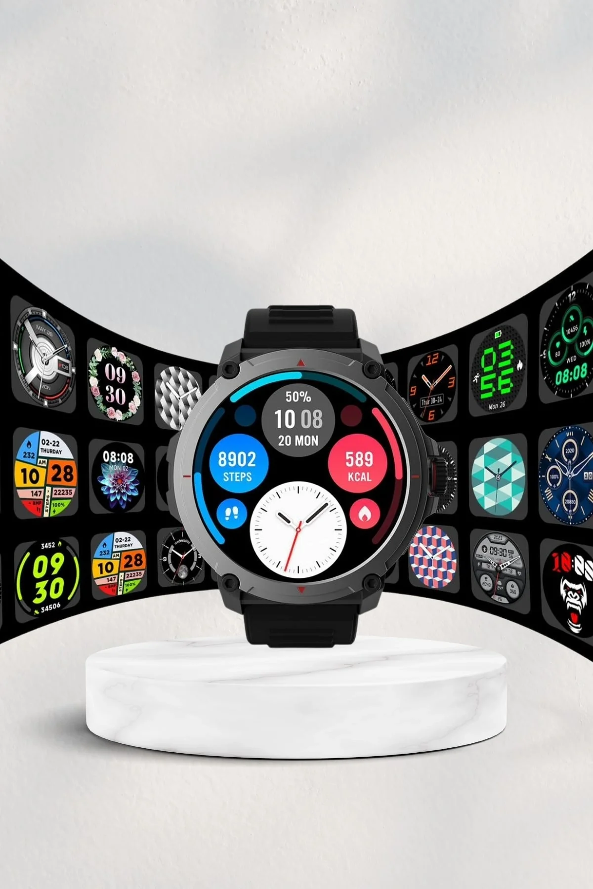 Entegre Gps Ve Geniş Spor Modu Seçenekleriyle Akıllı Saat - Just Cheap Store Görsel 5