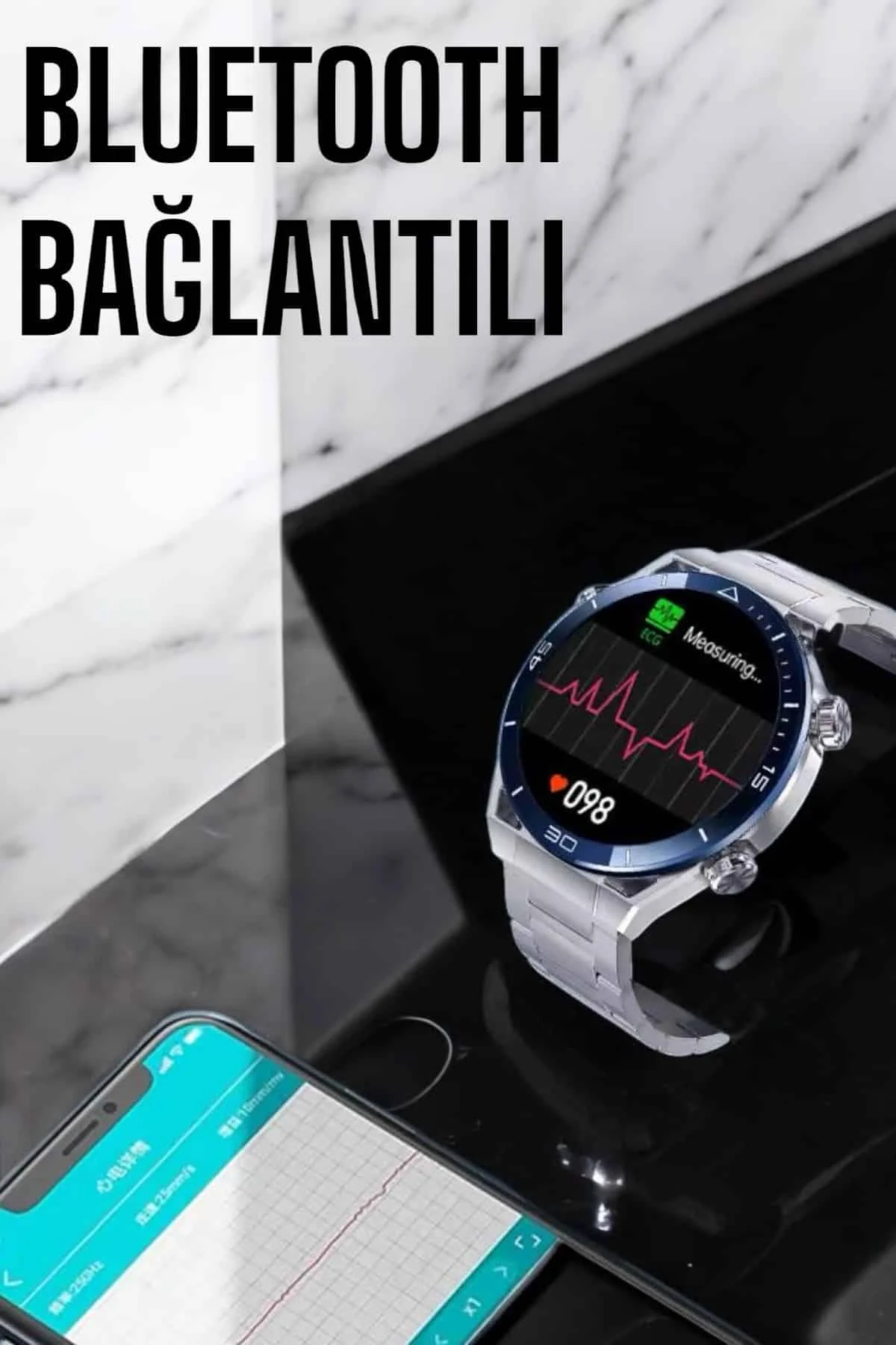 Akıllı Saat 2024 Model Arama Cevaplayan Uyku Ve Sağlık Takibi - Just Cheap Store Görsel 3