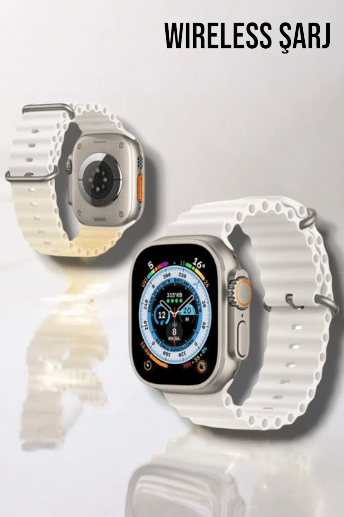 Bluetooth Bağlantılı 49mm Dokunmatik Akıllı Saat Sağlık Ve Spor Takip Özellikli - Just Cheap Store Görsel 4