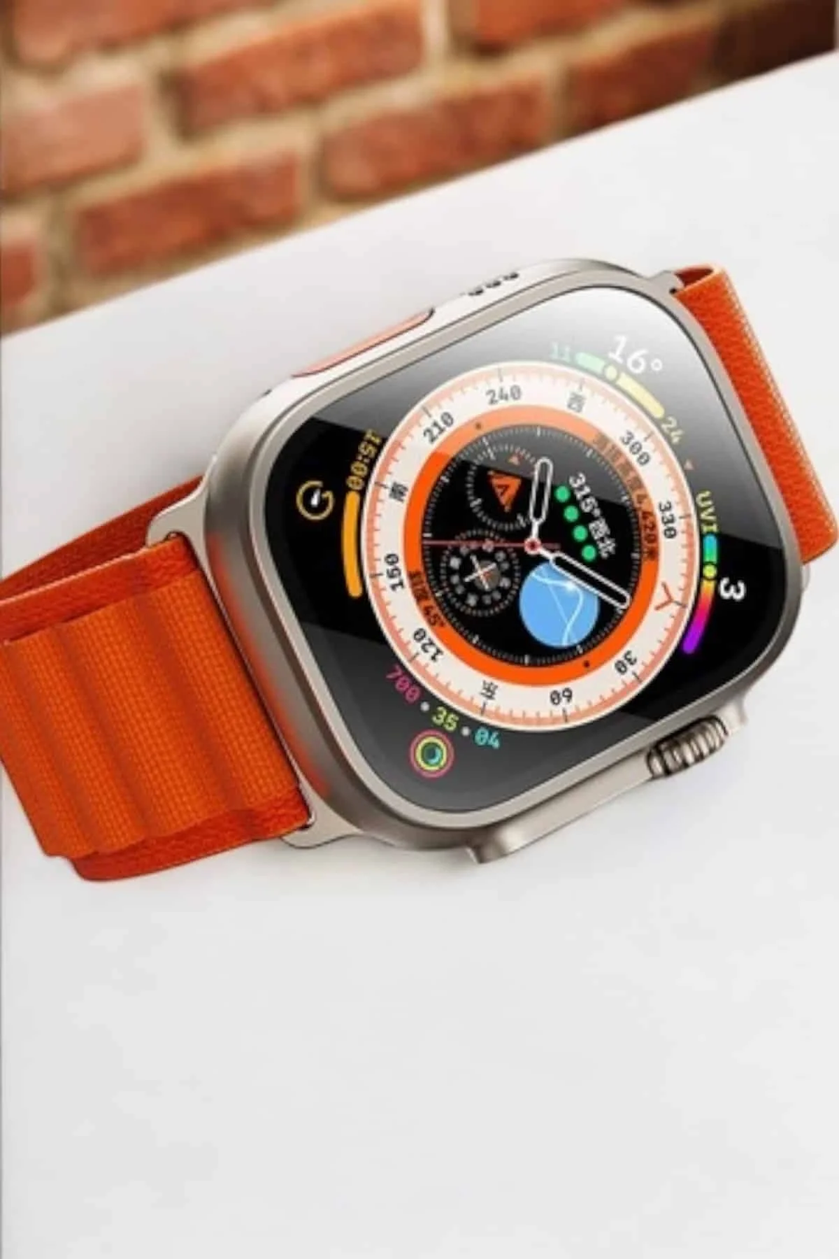 Bluetooth Bağlantılı 49mm Dokunmatik Akıllı Saat Sağlık Ve Spor Takip Özellikli - Just Cheap Store Görsel 3