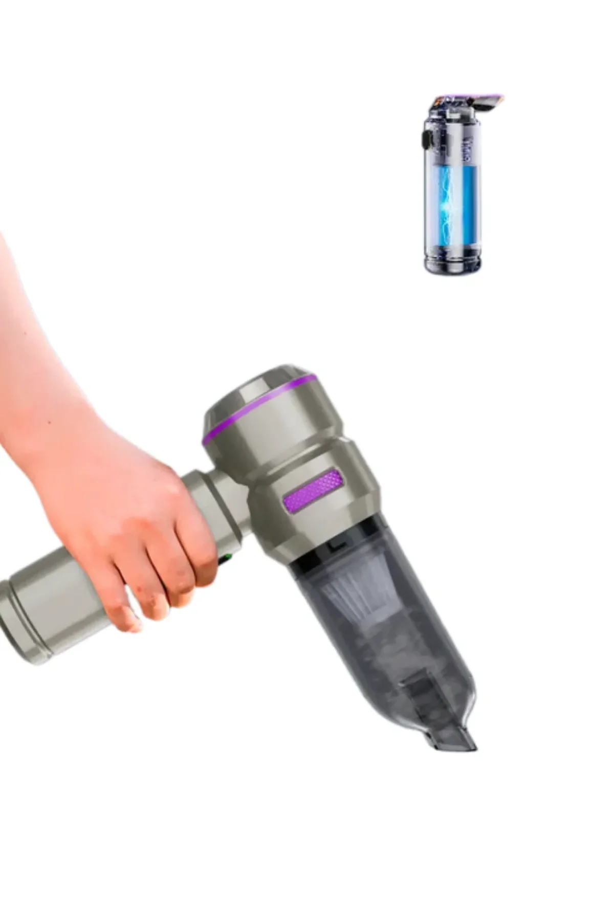 Şarjlı Mini El Süpürgesi Üfleme Ve Vakum Özellikli - Just Cheap Store Görsel 4