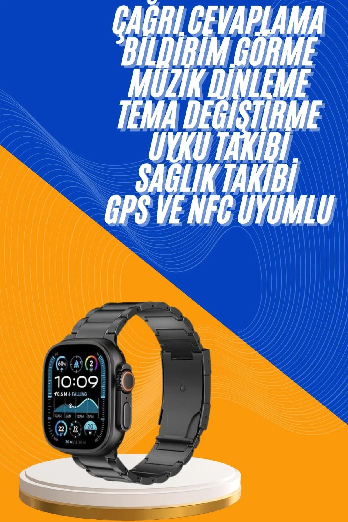 Akıllı Saat 3 Kordonlu Waterproof Adımsayar, Titreşim Ve Gps Özelliği - Just Cheap Store Görsel 2