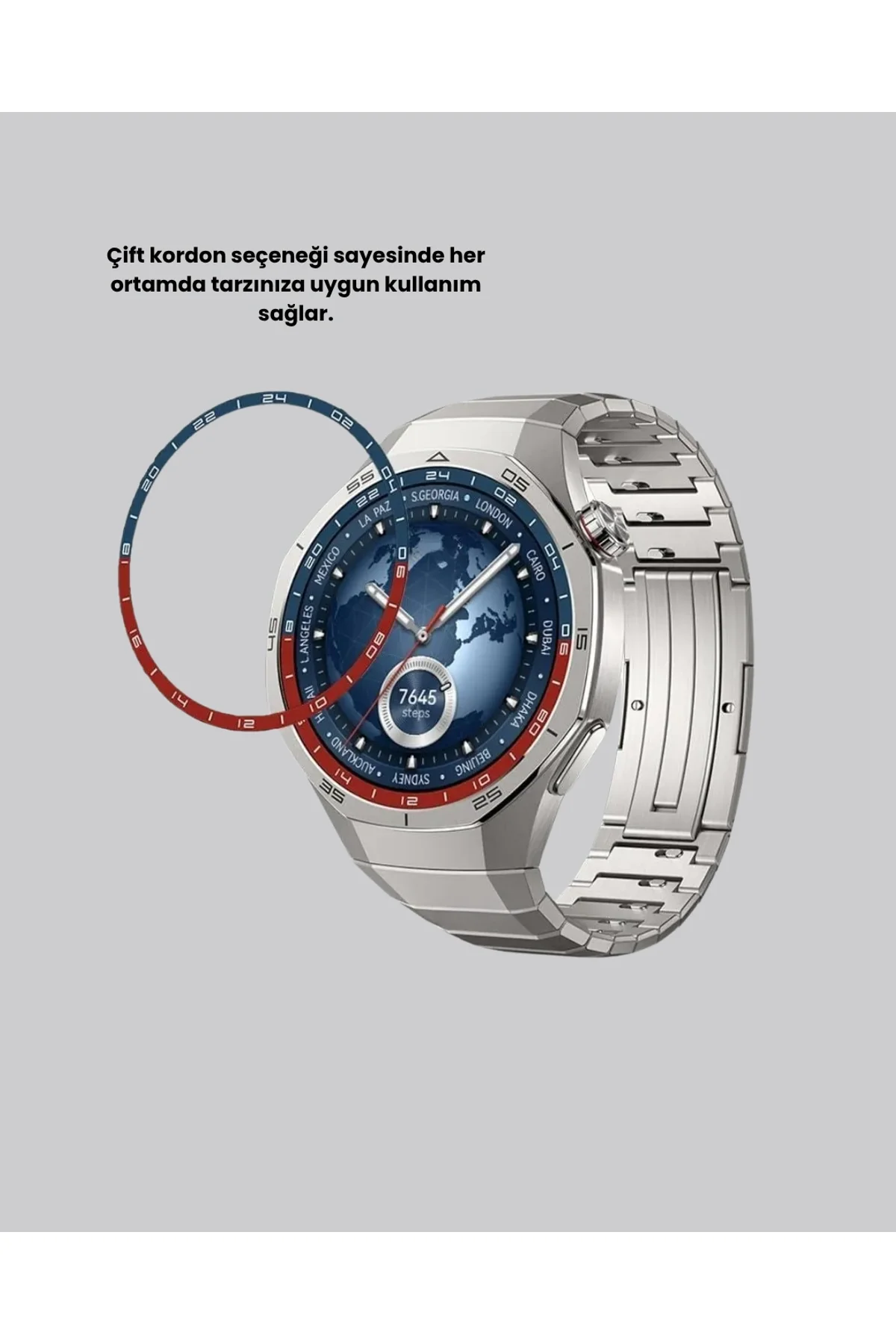 Dayanıklı Kordonlu Şarjlı Akıllı Saat Yeni Nesil - Just Cheap Store Görsel 3