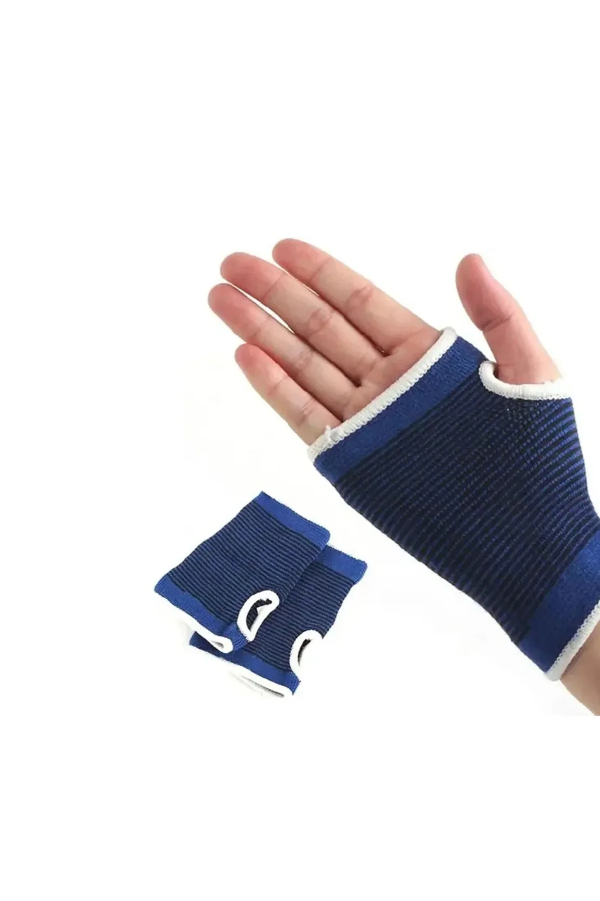 Mavi Bilek Koruyucu Spor Destekliği Çift El İçin Evrensel Boy - Just Cheap Store Görsel 2