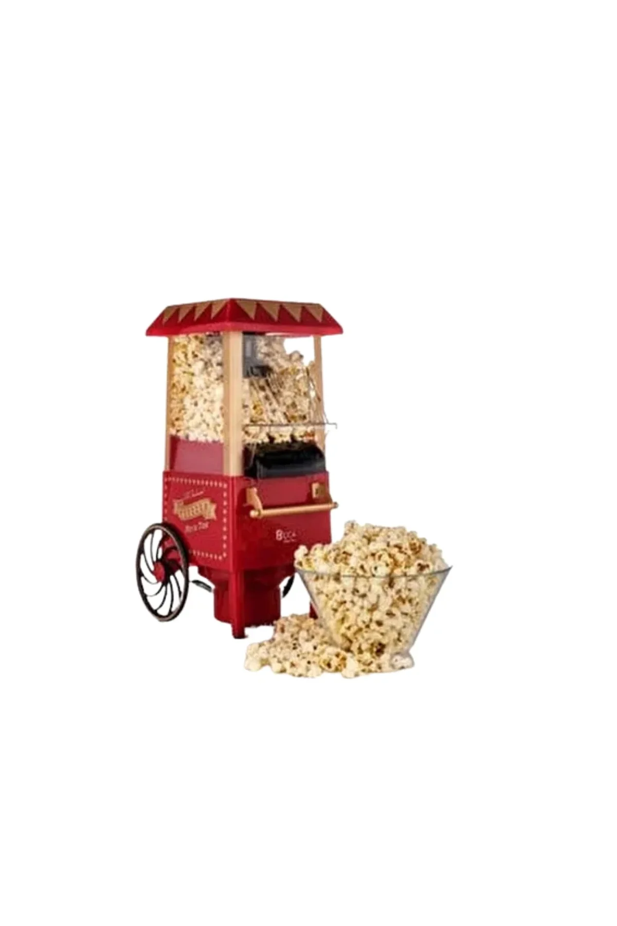 Pg618 Mısır Patlatma Makinesi Kırmızı - Just Cheap Store Görsel 4