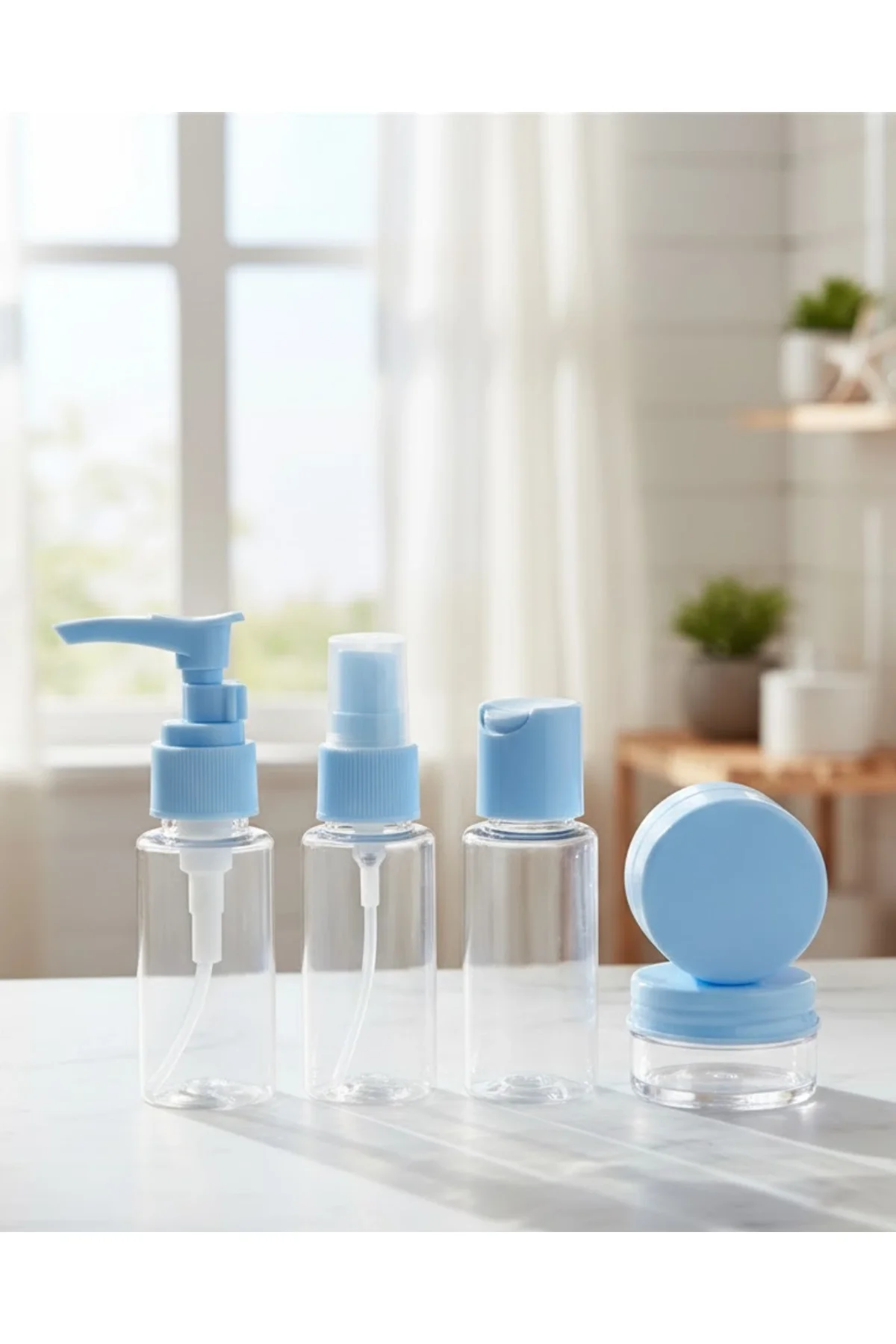 30 Ml 5’li Seyahat Boy Kozmetik Organizer Seti