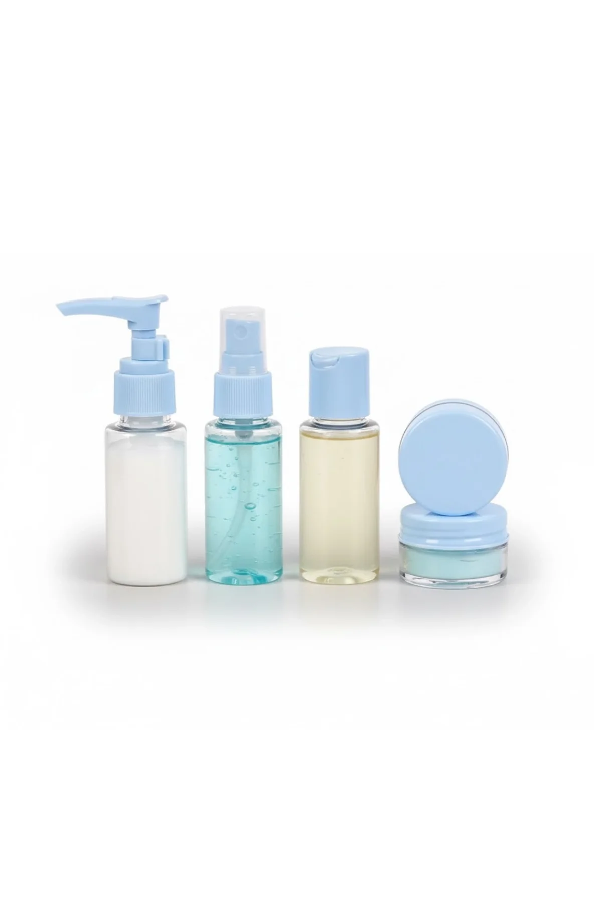 Taşınabilir 5 Parça Seyahat Kozmetik Seti 30 Ml Sızdırmaz - Just Cheap Store Görsel 5
